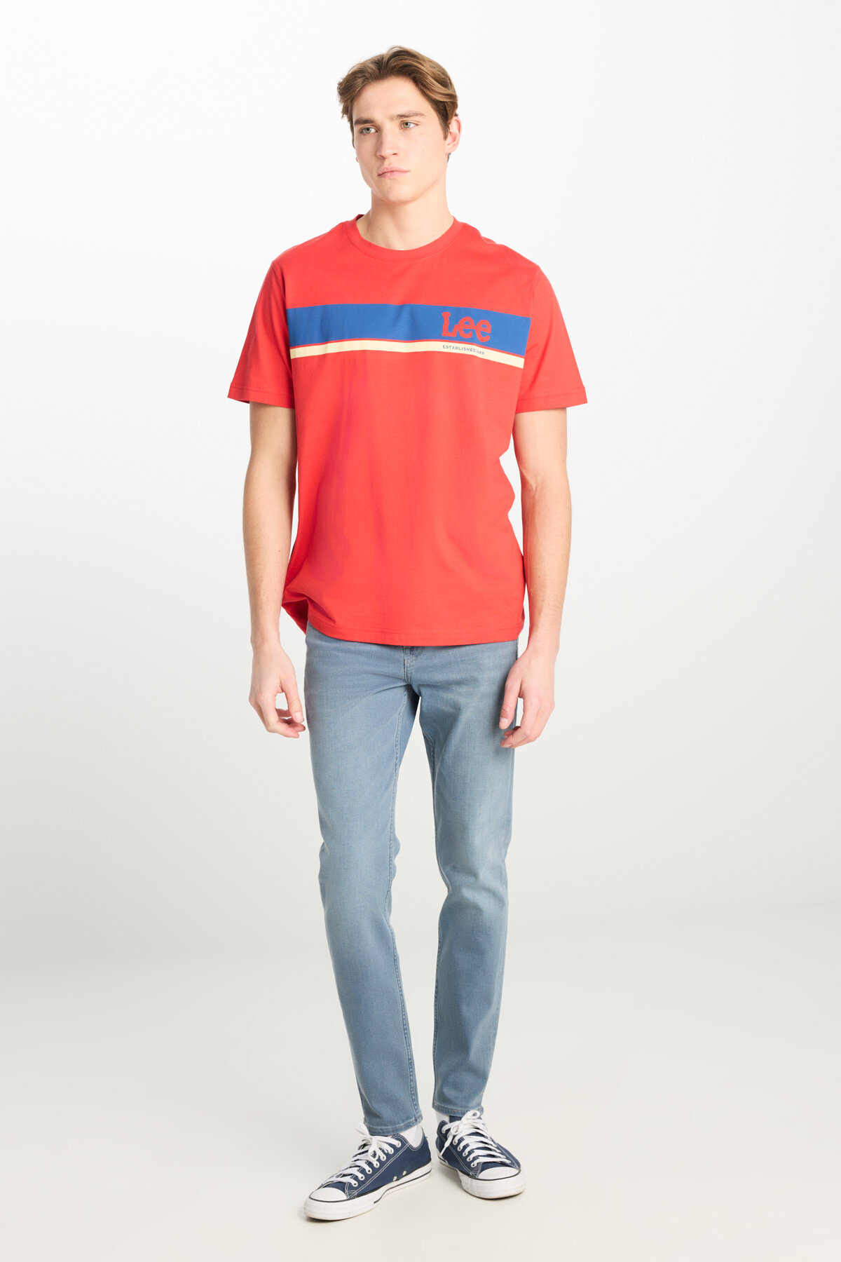 Austin Straight Fit Normal Bel Denim Esnek Jean Kot Pantolon