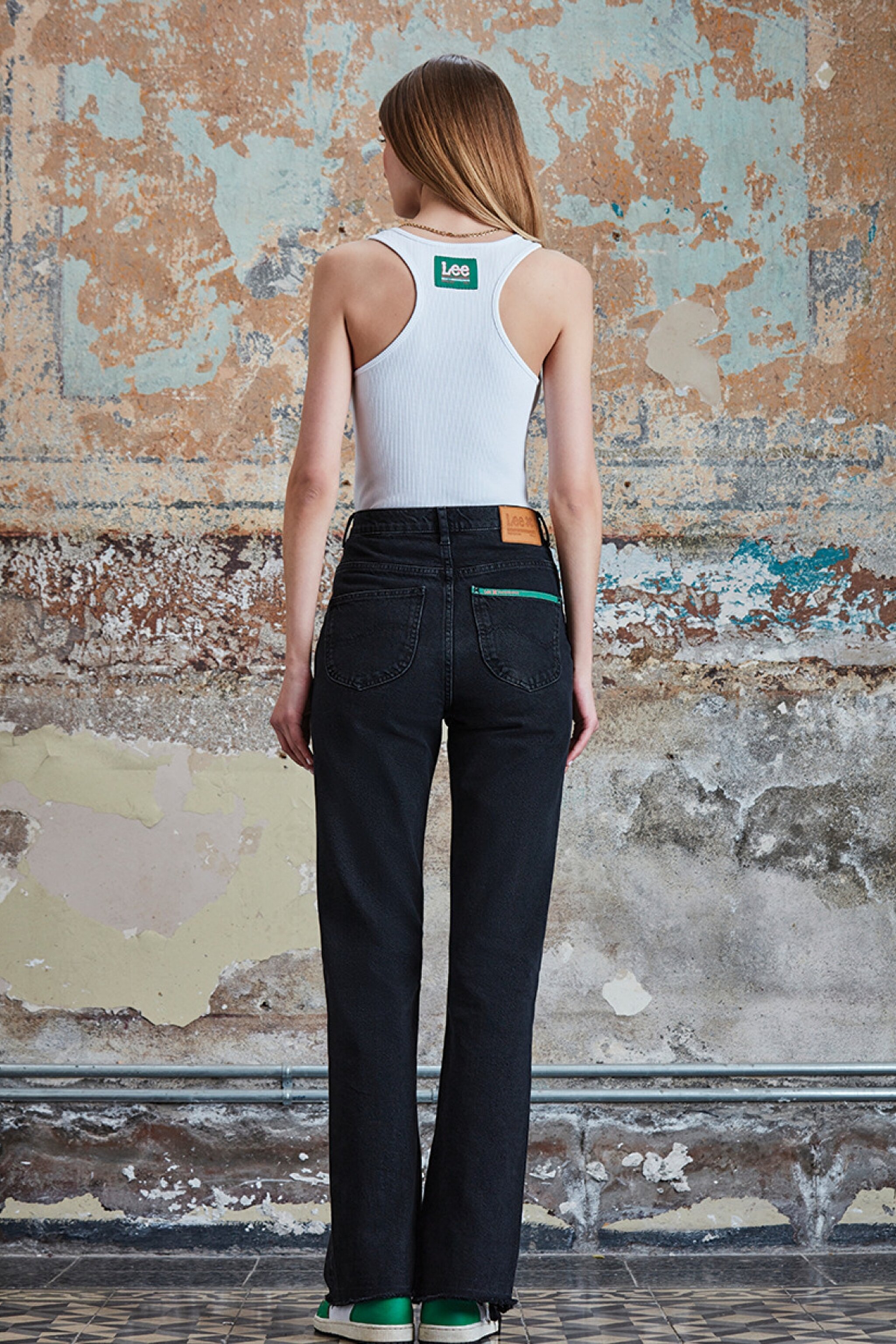 STBA Kadın Siyah Regular Fit Yüksek Bel Jean Pantolon - Black-L108004001 (görsel 2)