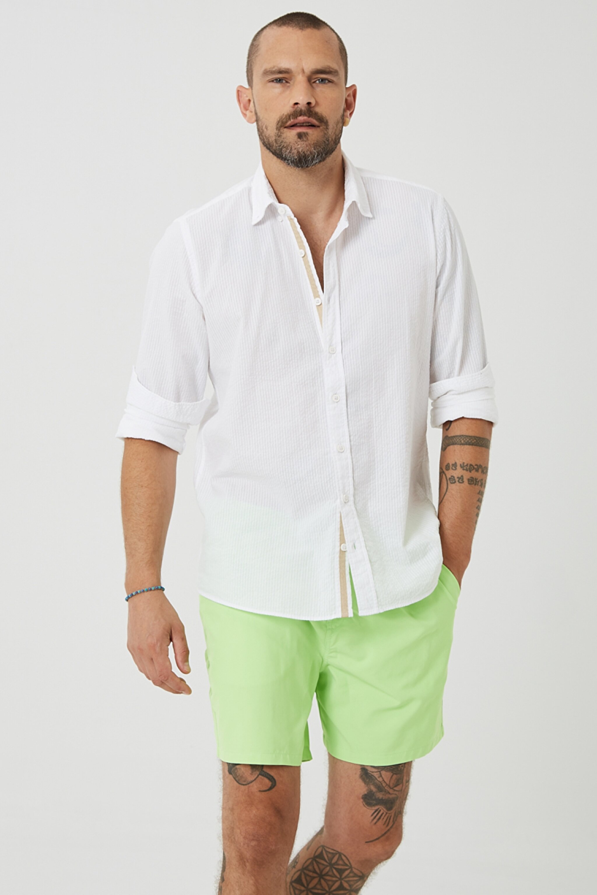Deniz Şortu - Green-L211042300 (görsel 2)