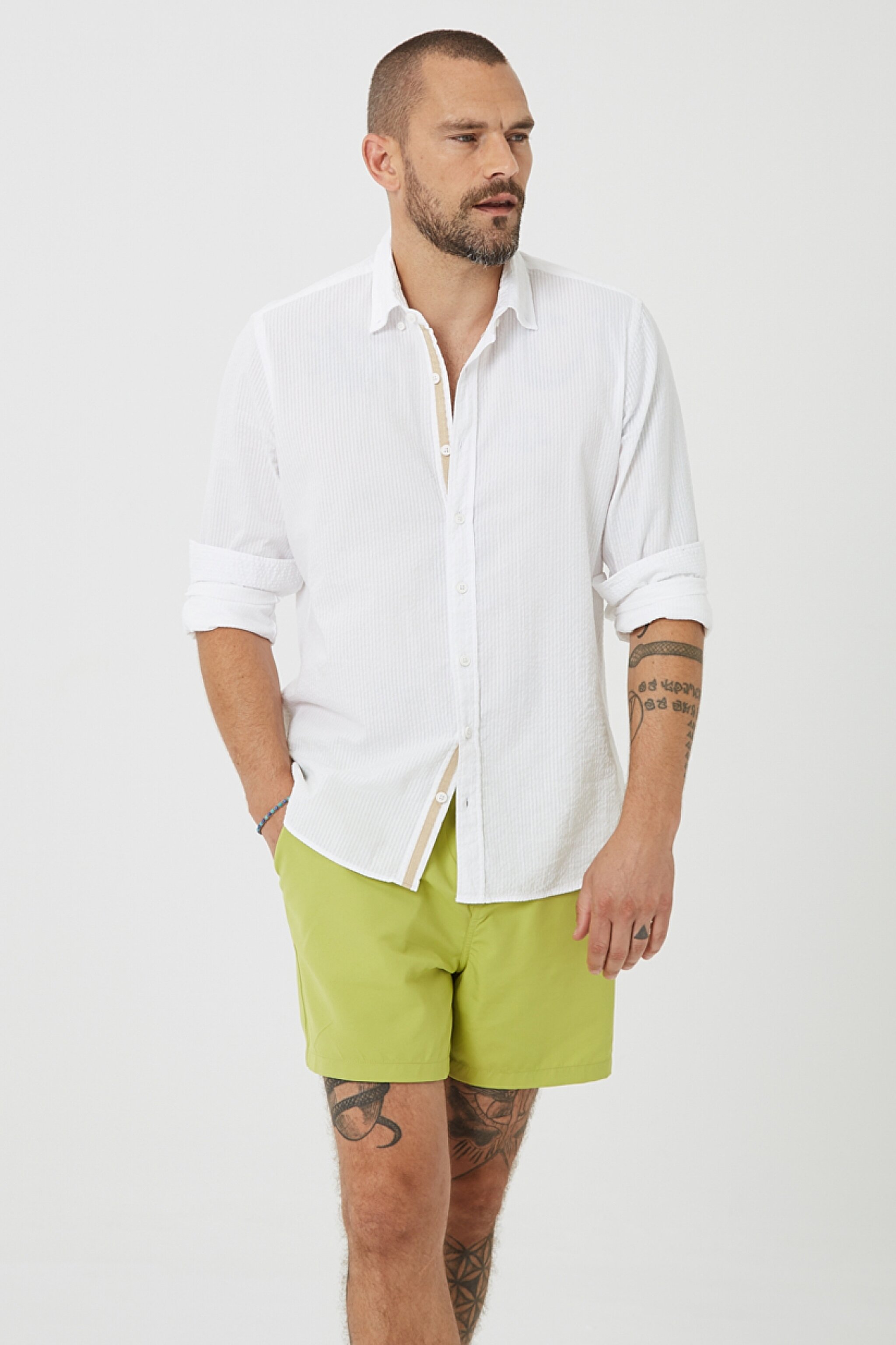 Deniz Şortu - Green-L211045300 (görsel 2)