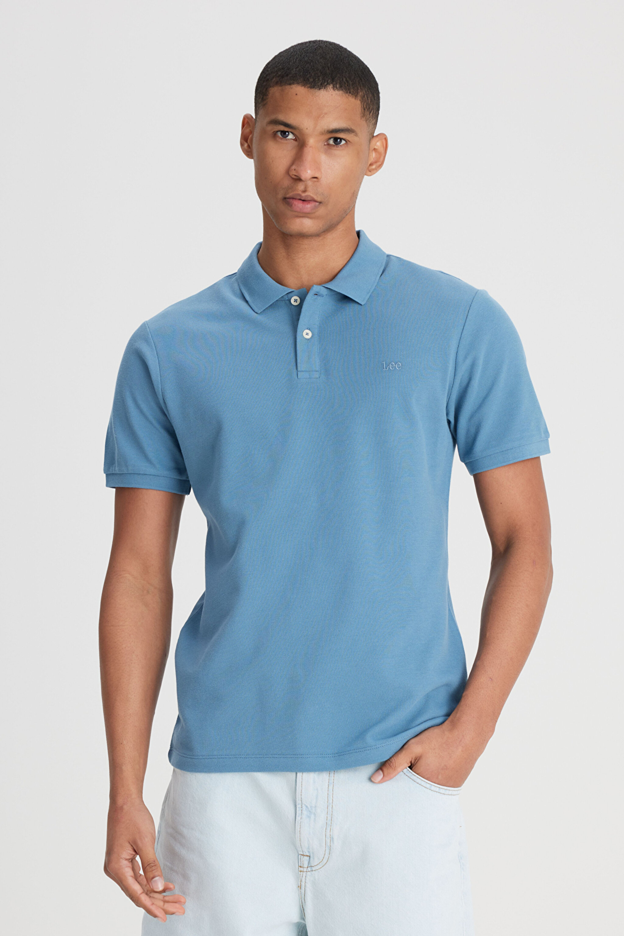 Regular Fit Normal Kesim Polo Yaka %100 Pamuk Tişört