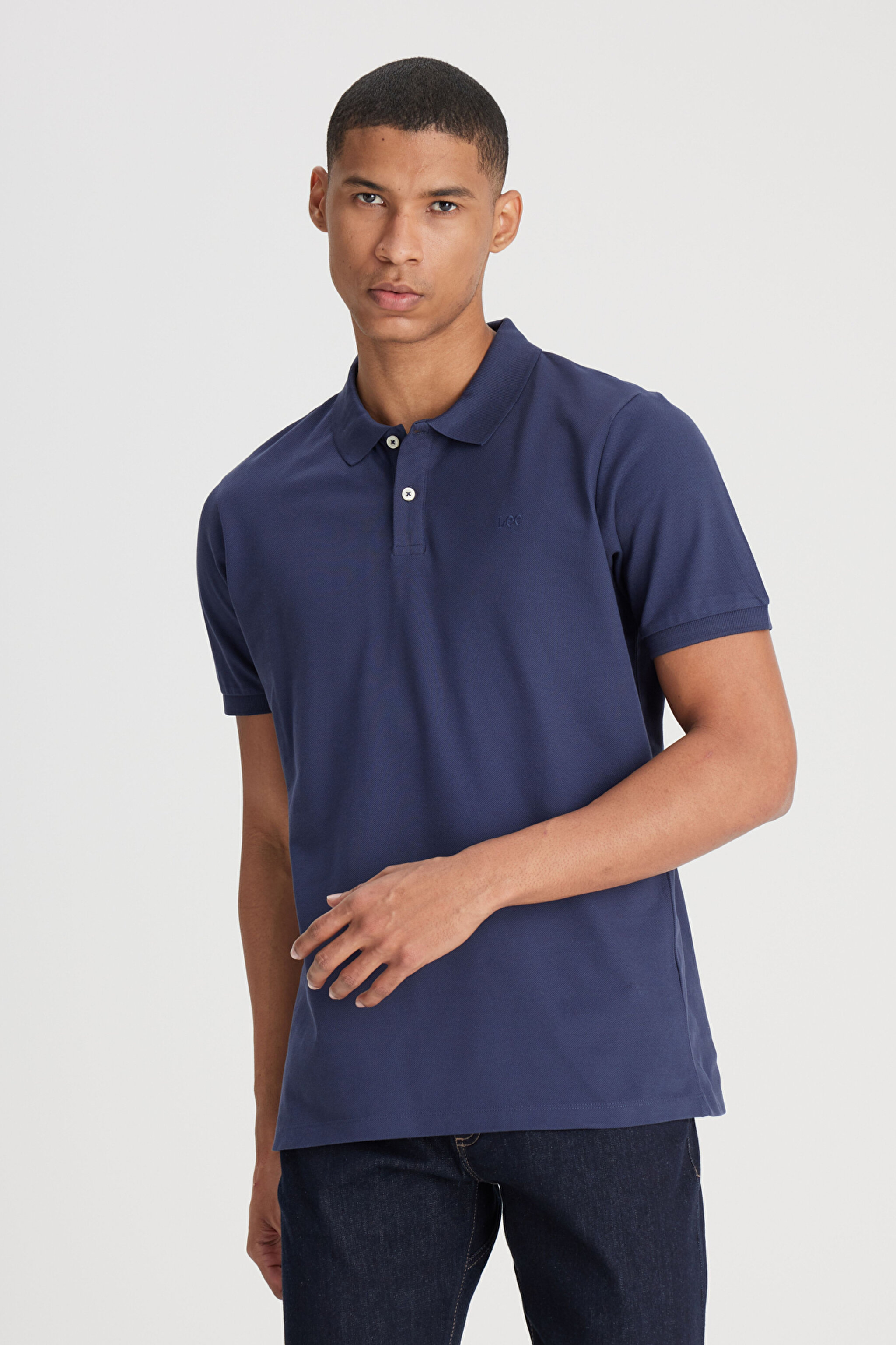 Regular Fit Normal Kesim Polo Yaka %100 Pamuk Tişört