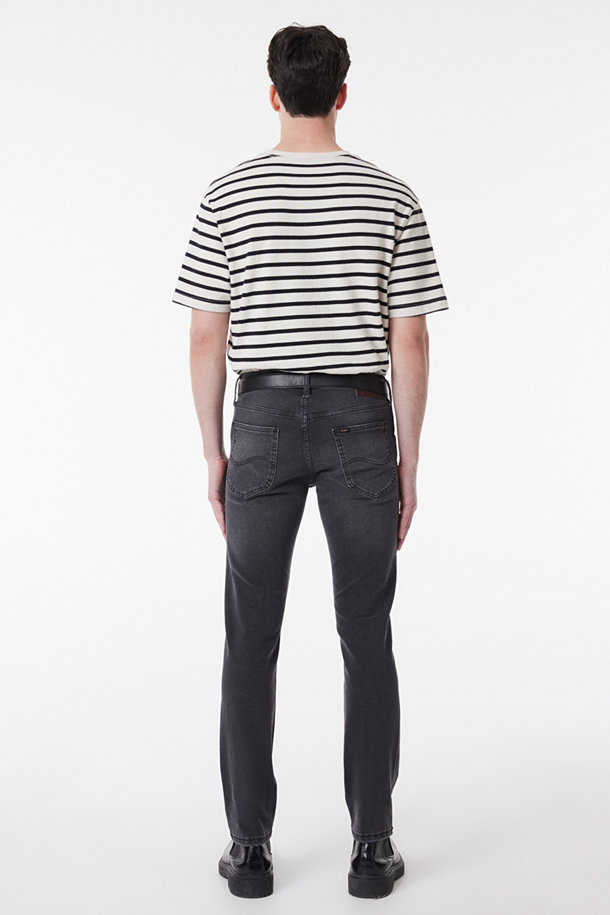 Daren Straight Fit Normal Bel Denim Esnek Jean Kot Pantolon - Venom Black-L211834009 (görsel 5)