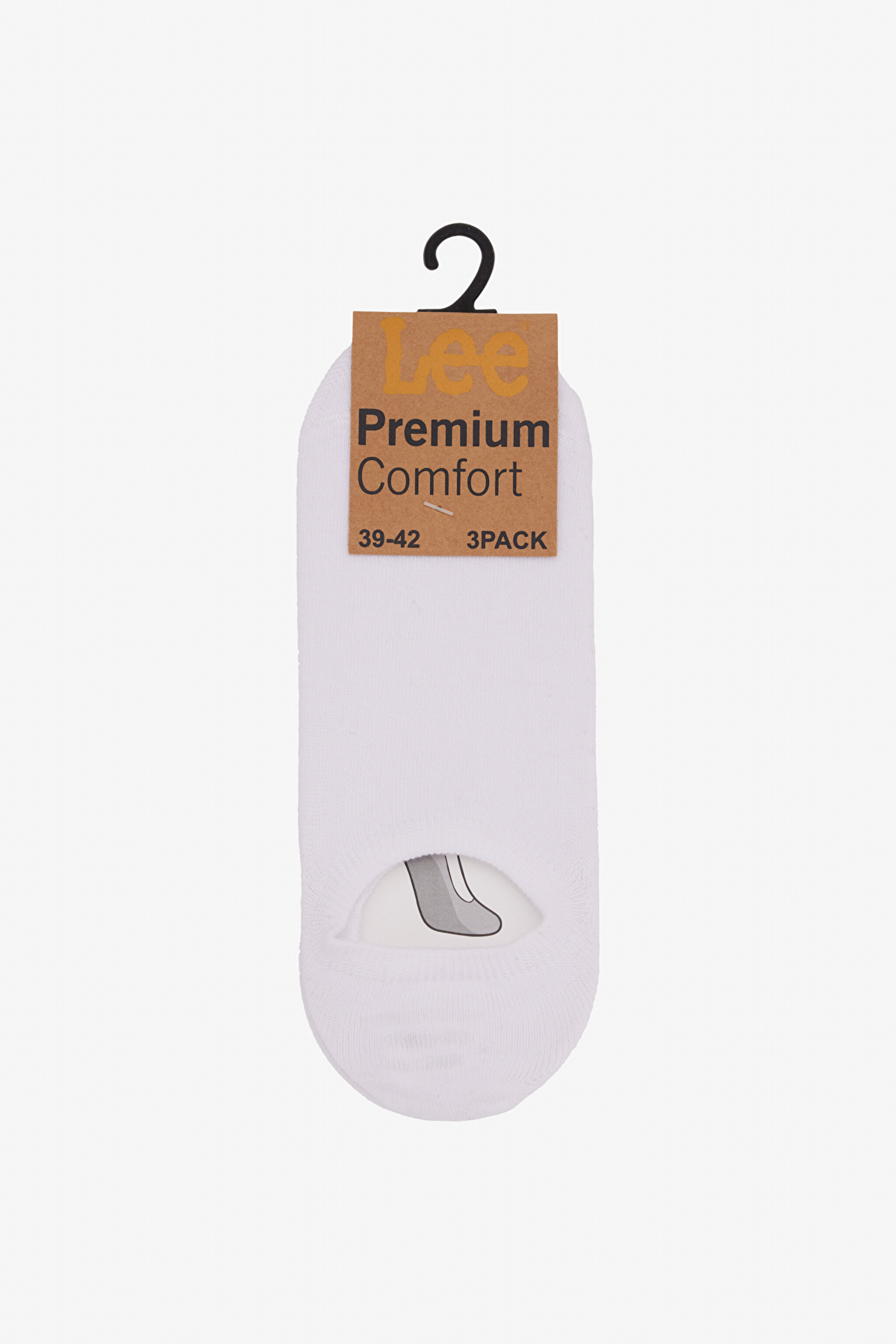 3'lü Paket Beyaz Çorap - White-L211851100