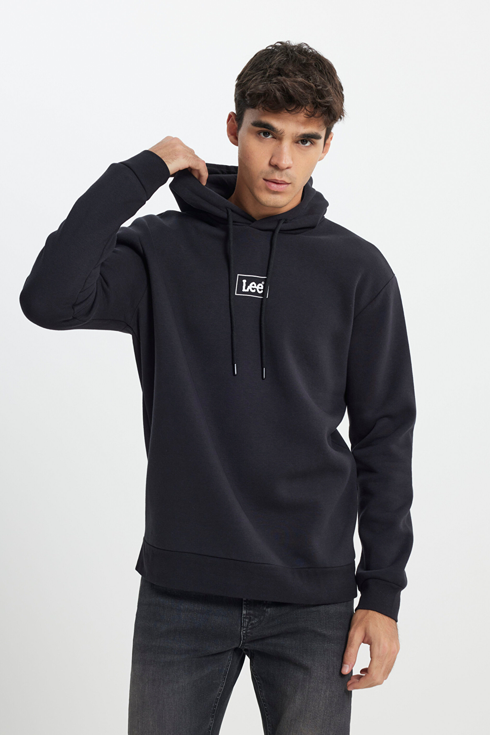 Regular Fit Normal Kesim Kapüşonlu Sweatshirt