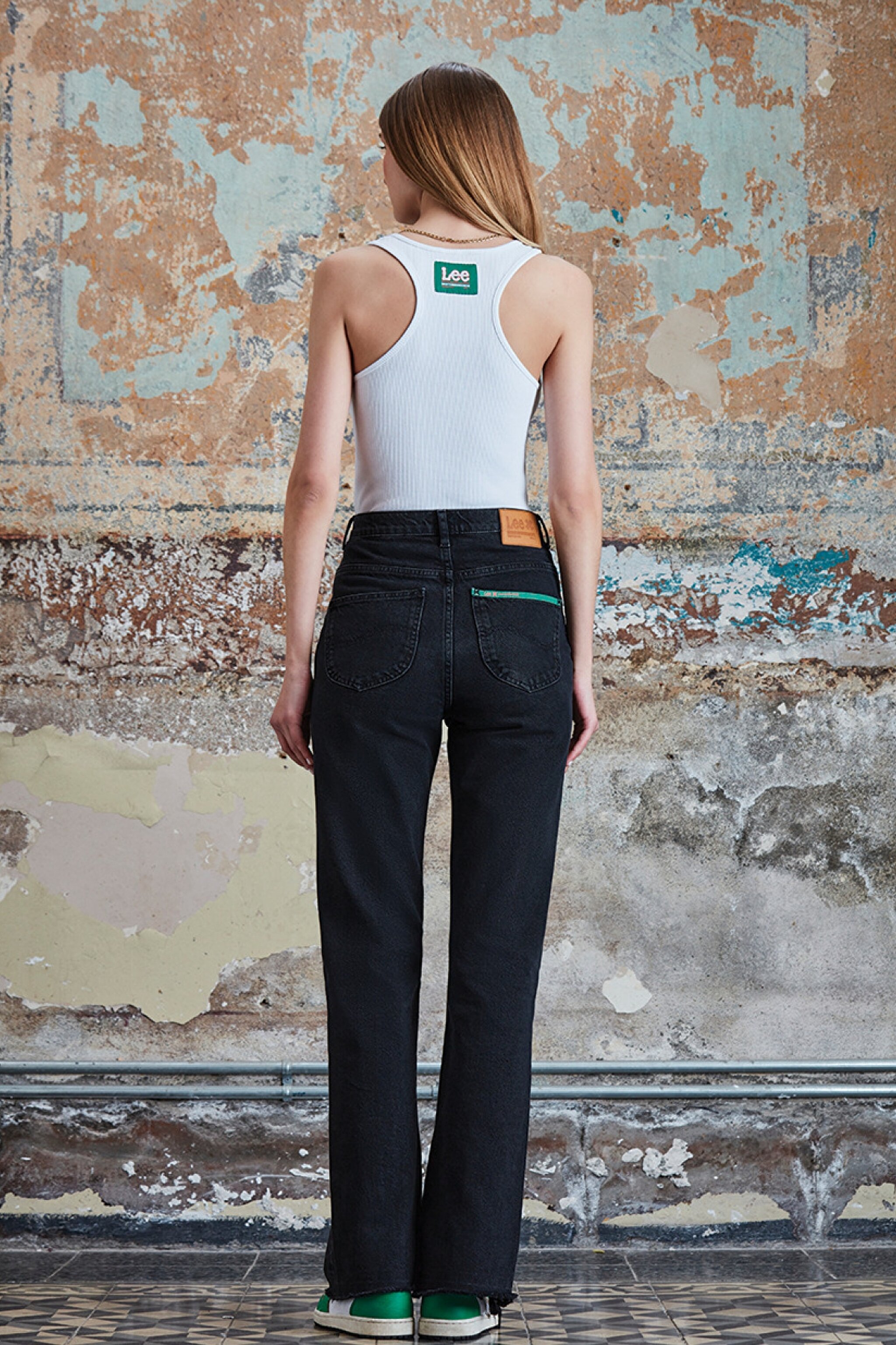 STBA Kadın Beyaz Kolsuz Atlet Tişört - White-L221464100 (görsel 2)