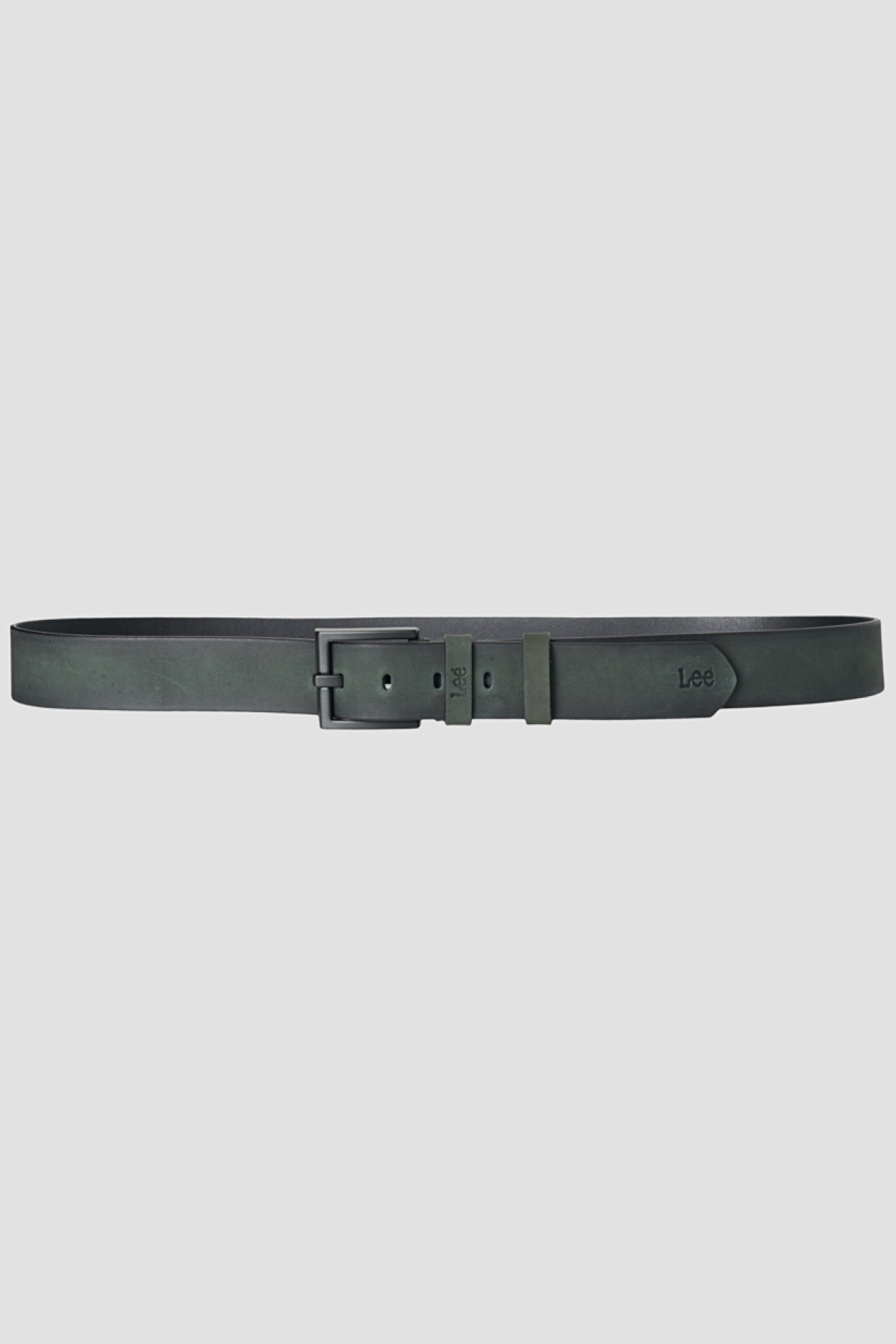 %100 Deri Yeşil Kemer - Green-L221504300