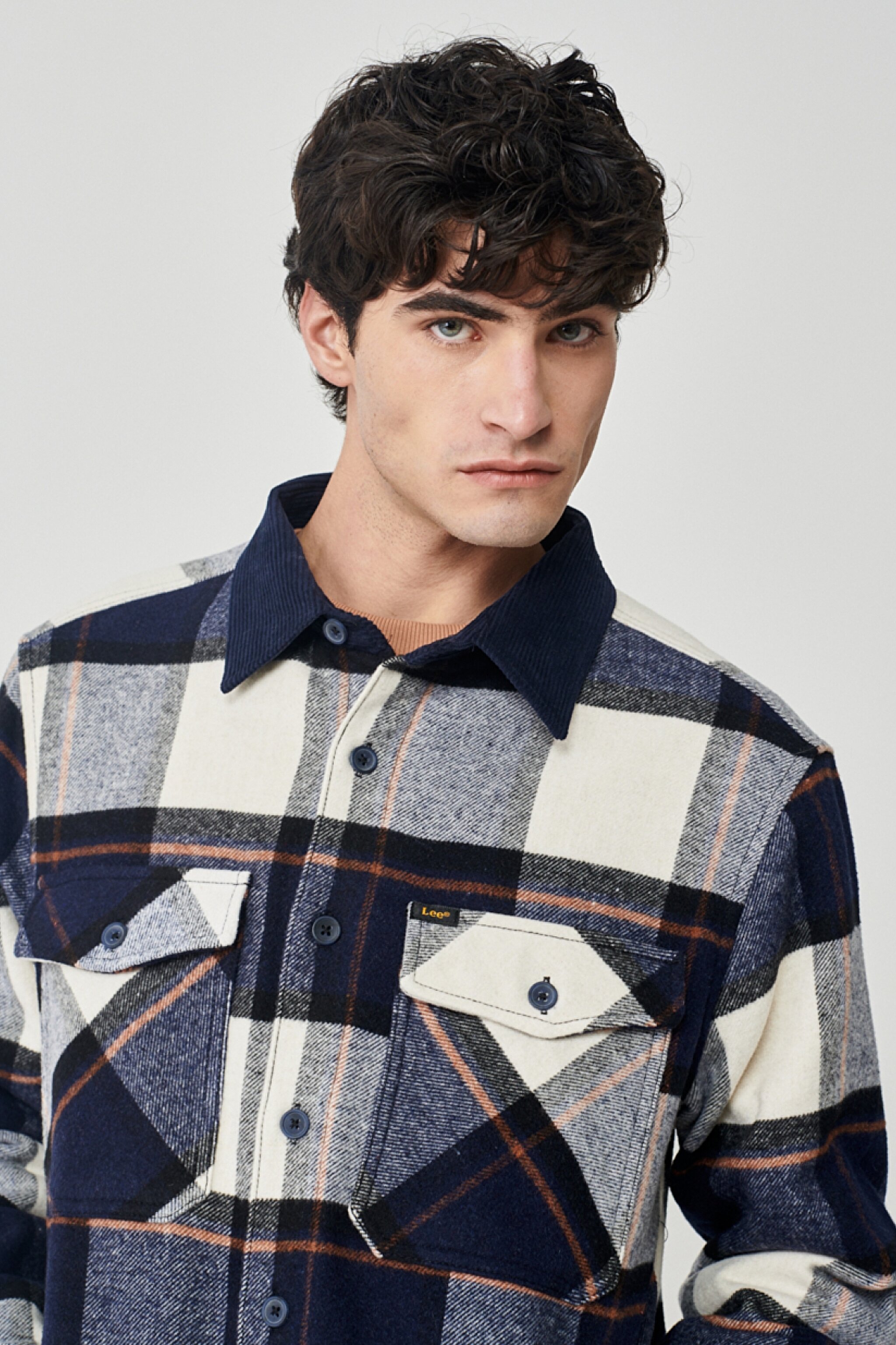 Regular Fit Normal Kesim Lacivert Kaşe Ceket - Navy-L222107410 (görsel 5)