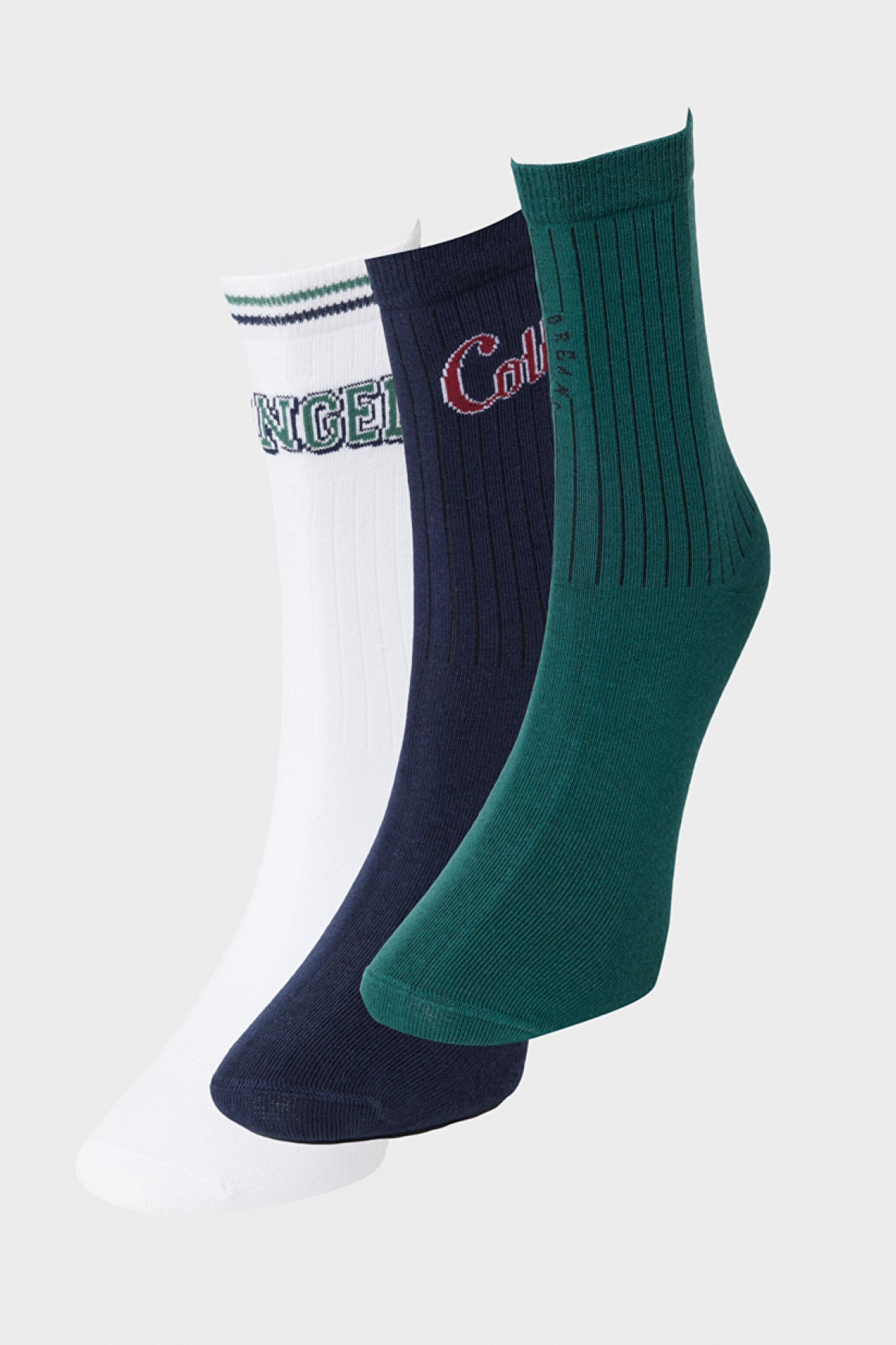 3'lü Yüksek Kesim Çorap Paketi