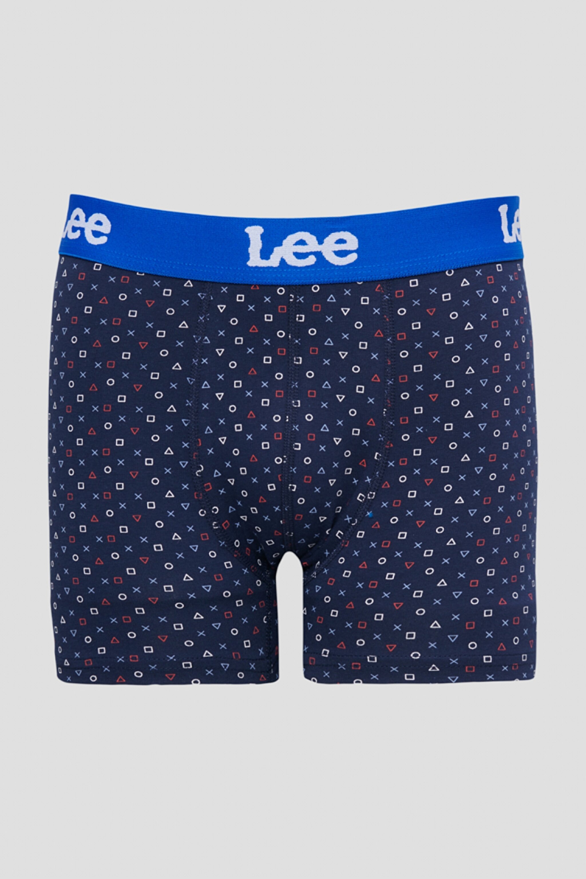 Jackadandy Regular Fit Lacivert Desenli Gri Melanj Logolu 3'lü Boxer Paketi - Multi-L222627900 (görsel 3)