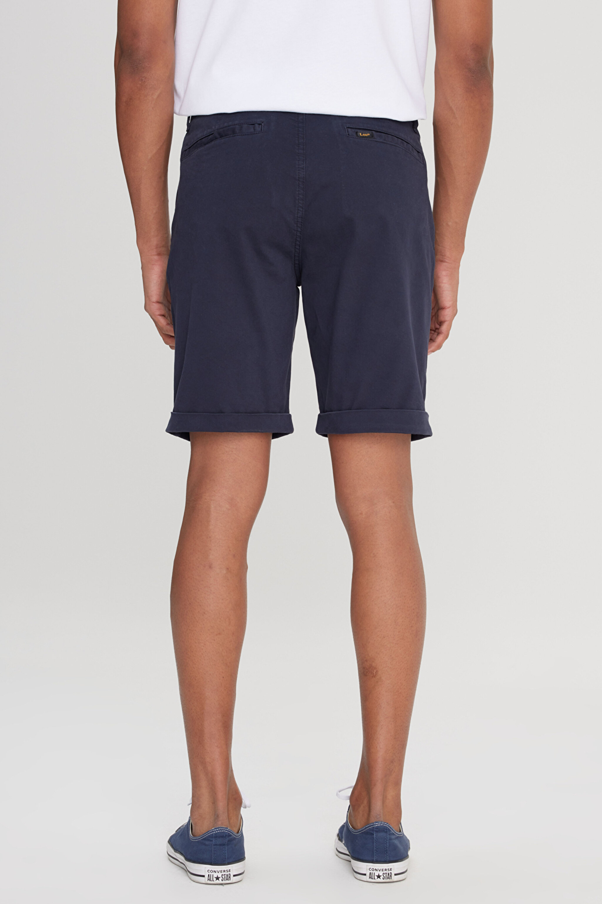Regular Fit Normal Kesim Normal Bel Lacivert Şort - DarK Navy-L231145411 (görsel 5)