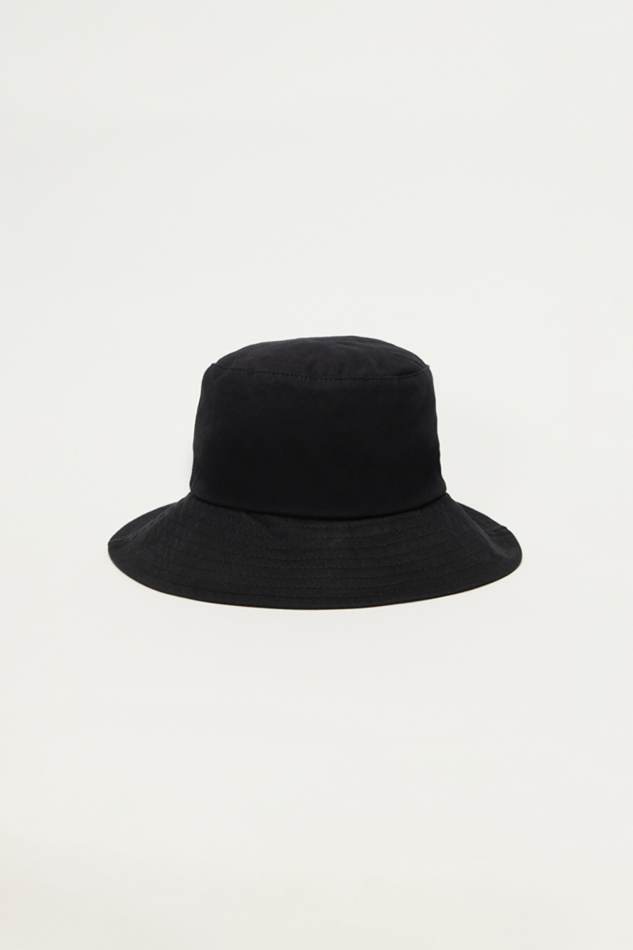 %100 Pamuk Siyah Şapka - Black-L231645001 (görsel 2)