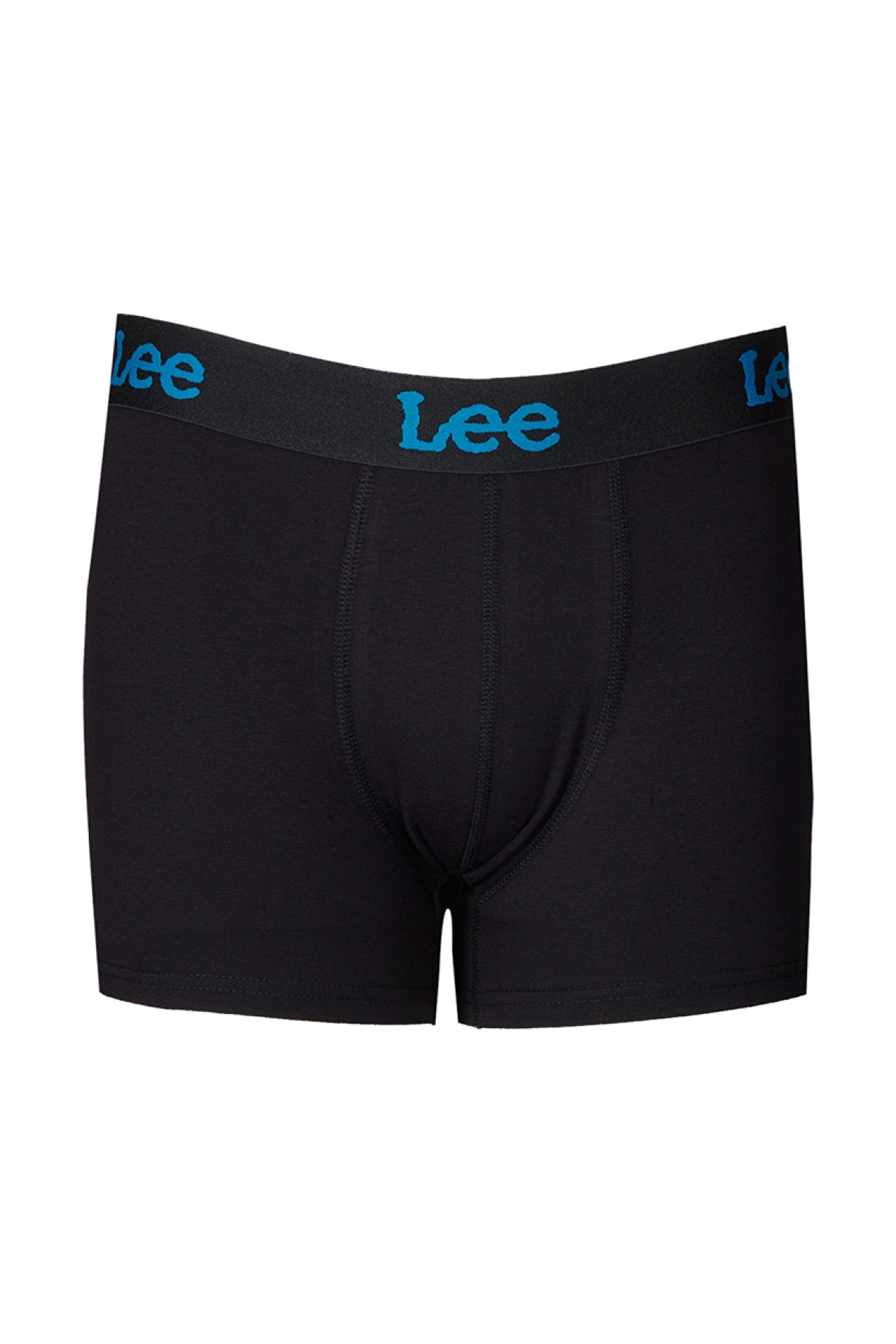Regular Fit Normal Kesim Siyah Tekli Boxer