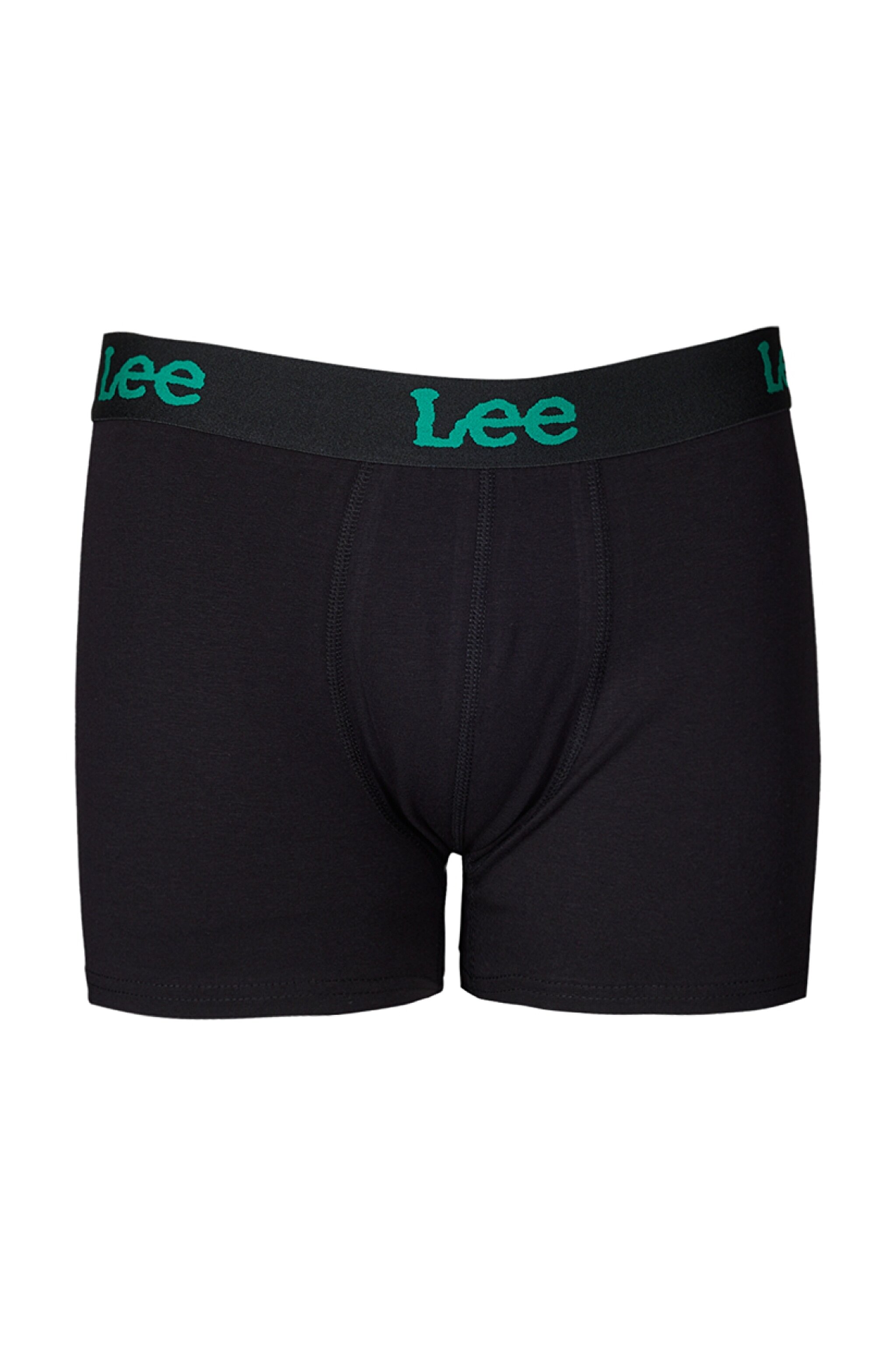 Regular Fit Normal Kesim Siyah Tekli Boxer