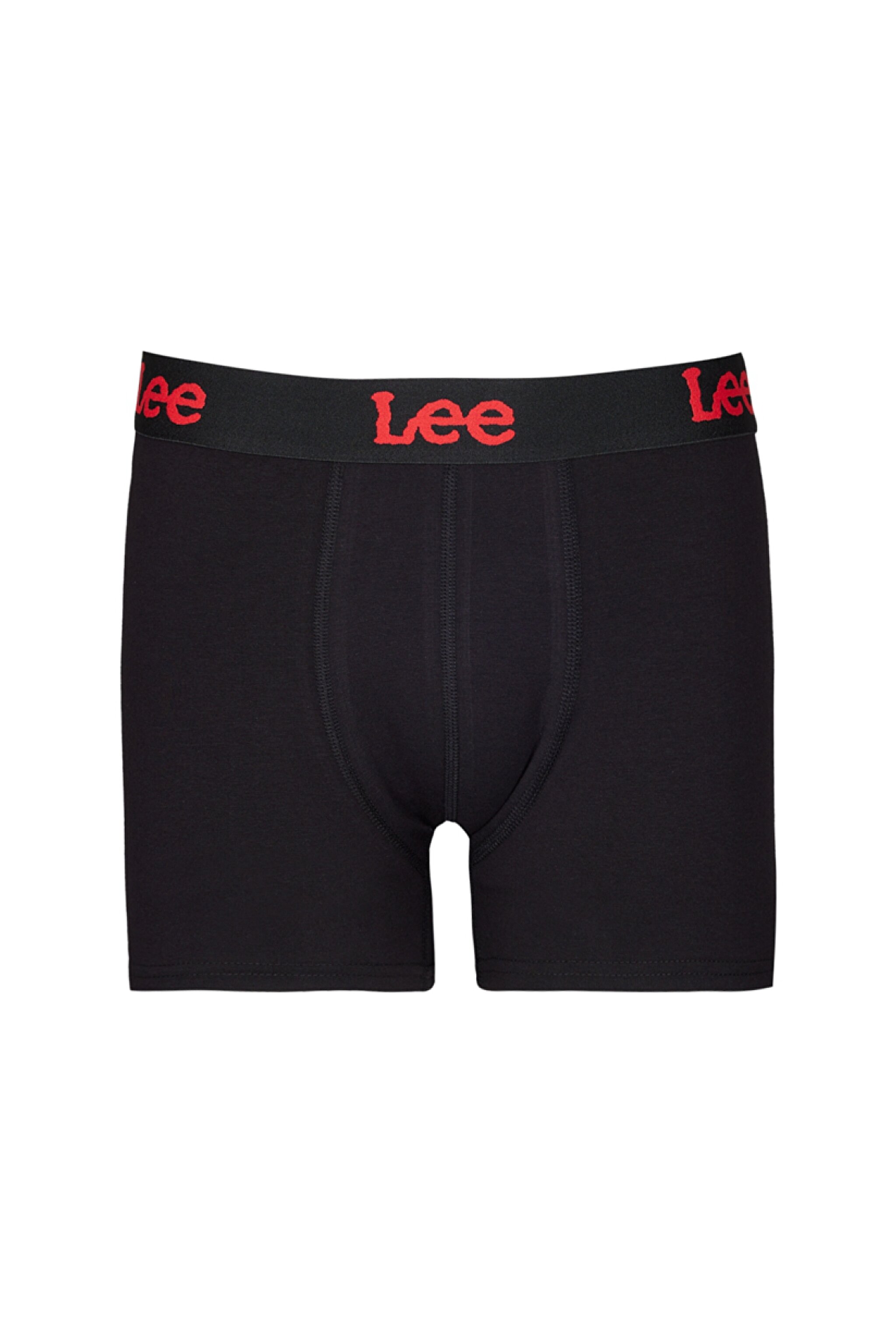 Regular Fit Normal Kesim Siyah Tekli Boxer