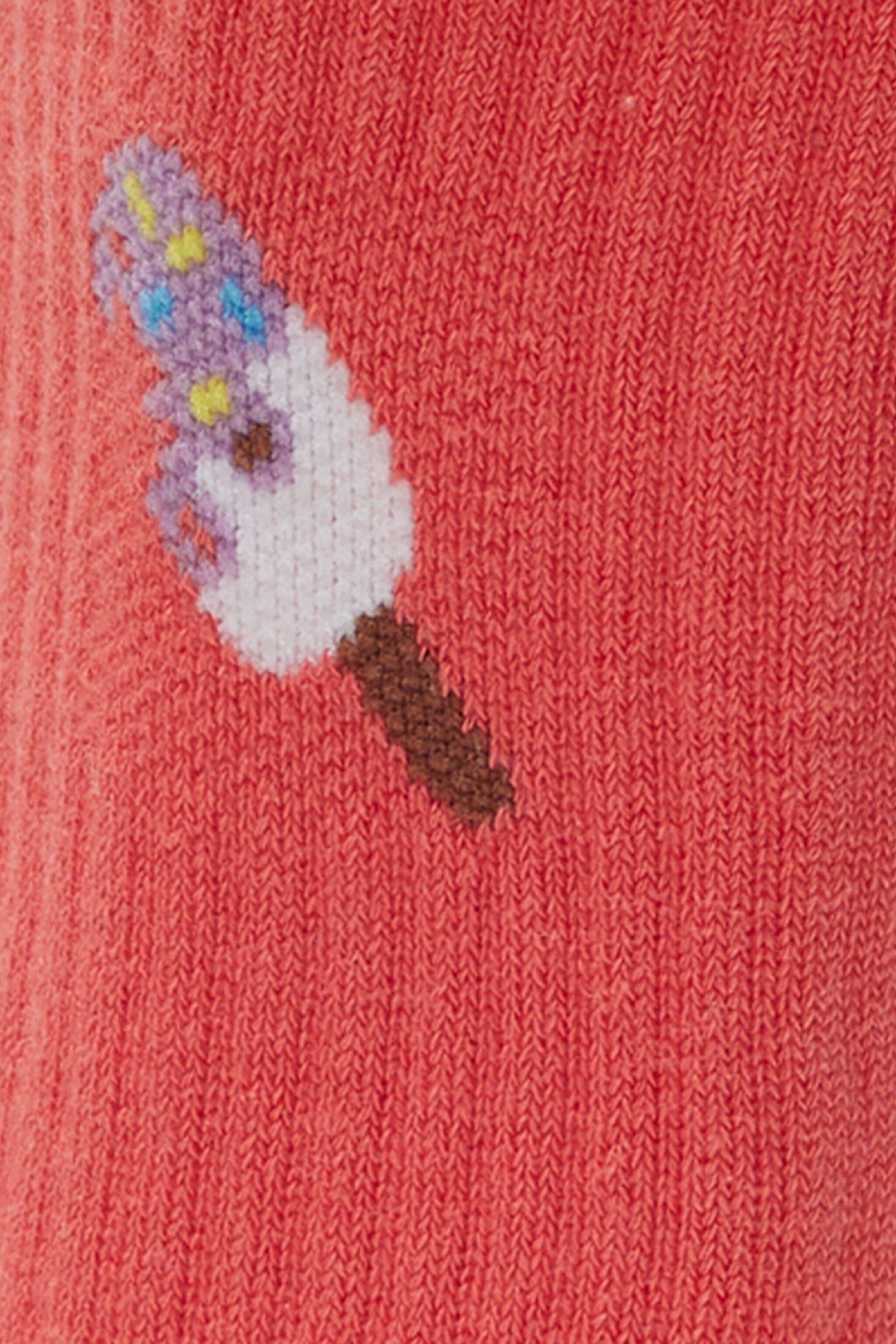 Yüksek Kesim Pembe Tekli Çorap - Pink-L231708611 (görsel 2)