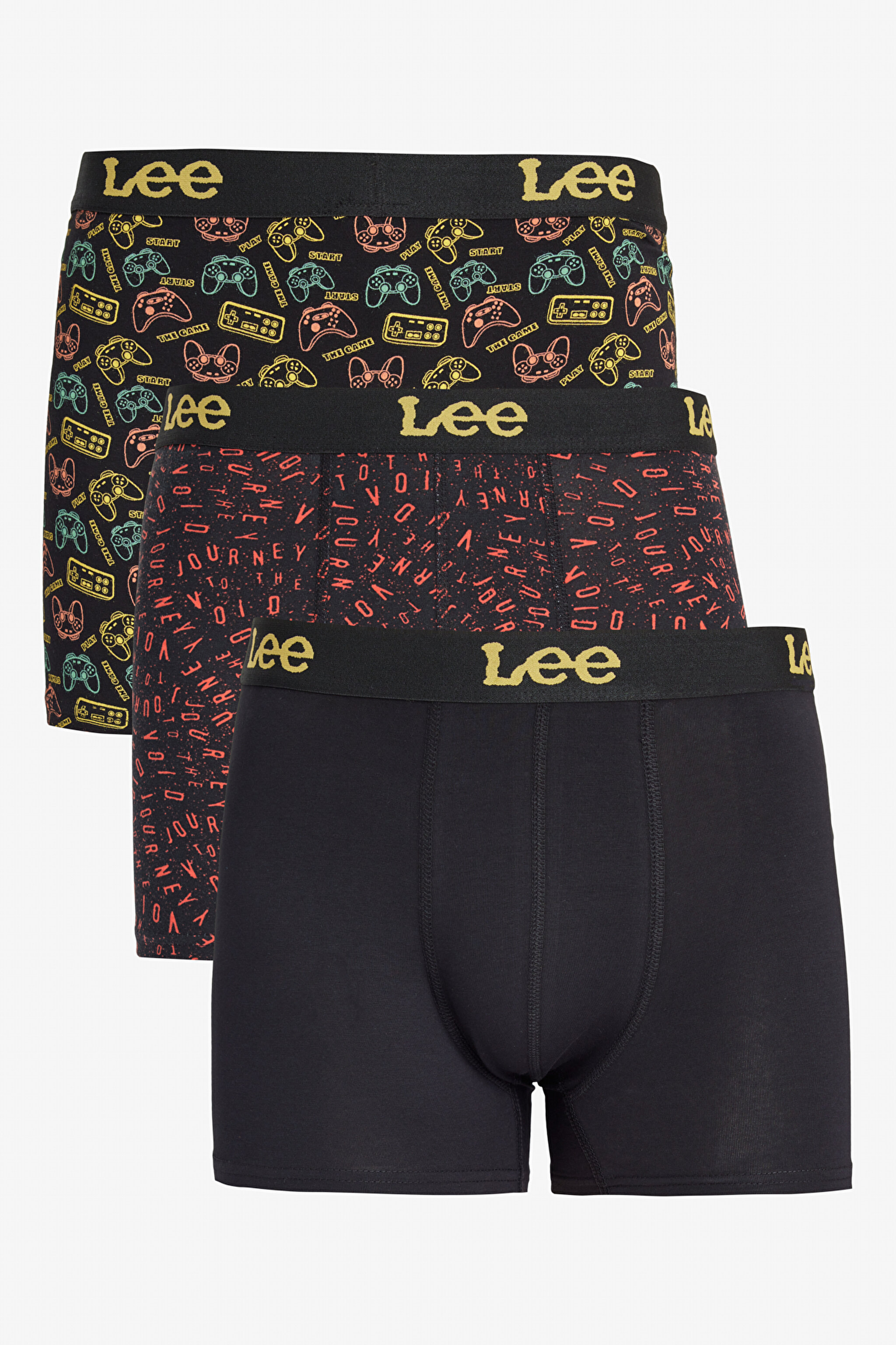 Pamuklu Çok Renkli Boxer - Multi-L232635900