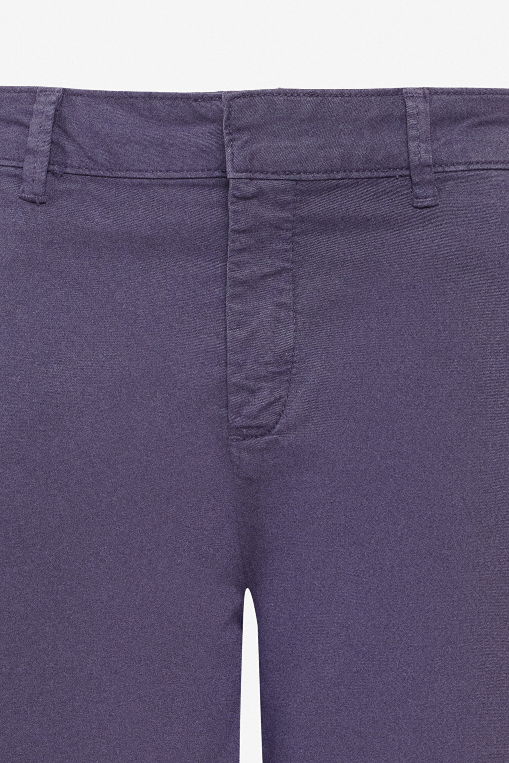 Regular Fit Normal Kesim Normal Bel Lacivert Chino Şort - Navy-L241617410 (görsel 8)