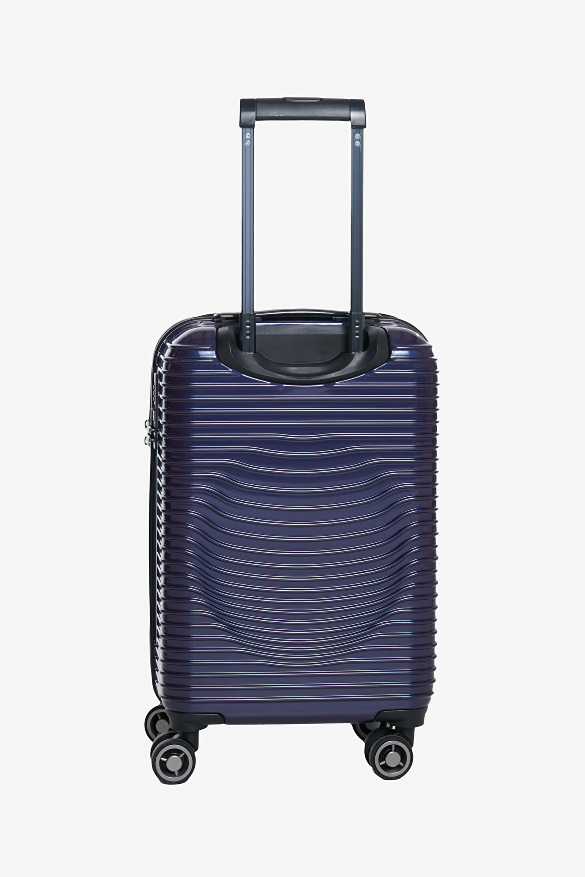 Küçük Boy Lacivert Valiz - Dark Blue-L2421818408S (görsel 4)