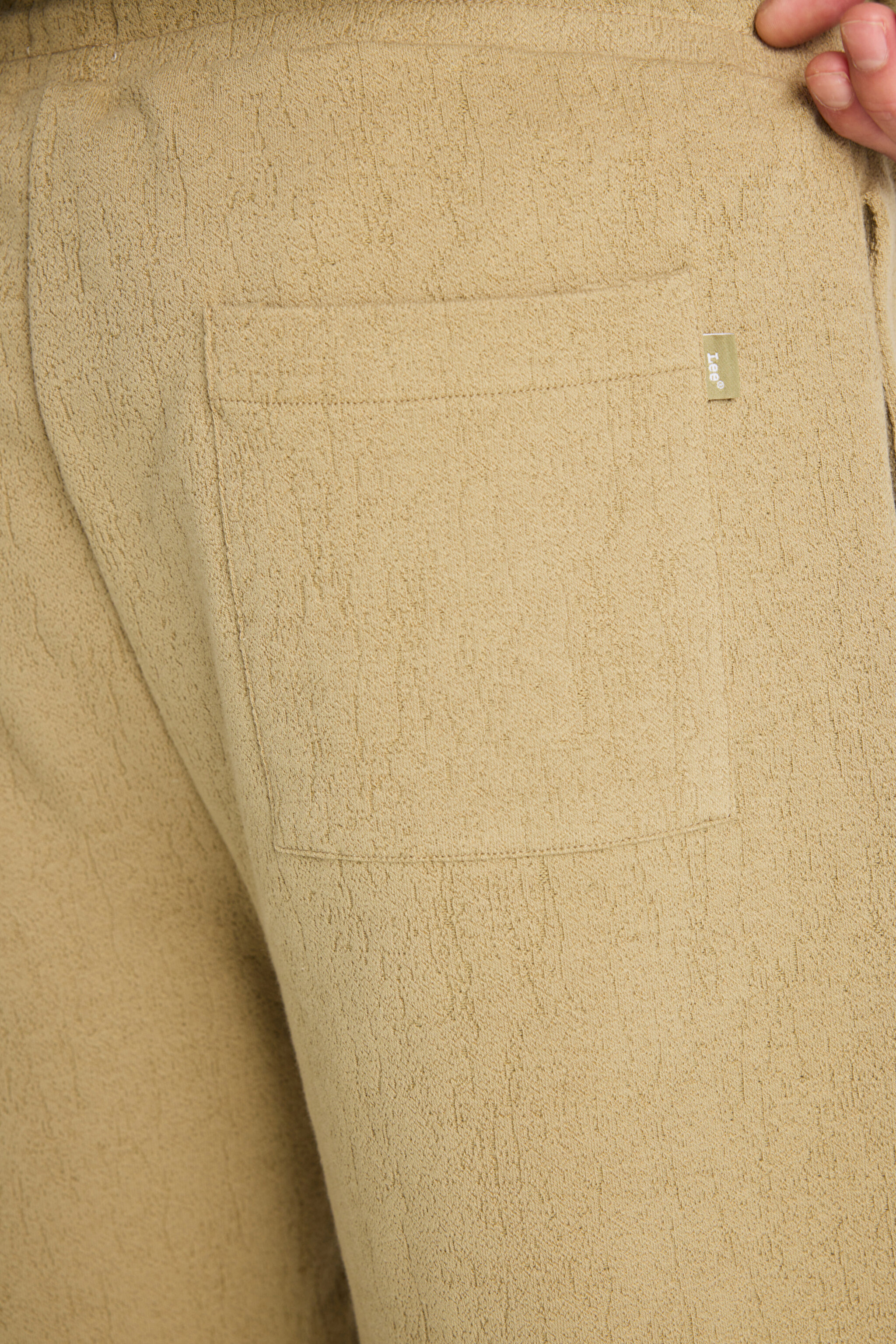 Relaxed Fit Geniş Kesim Normal Bel Pamuklu Açık Yeşil Sweatşort - Light Green-L2510272299 (görsel 5)