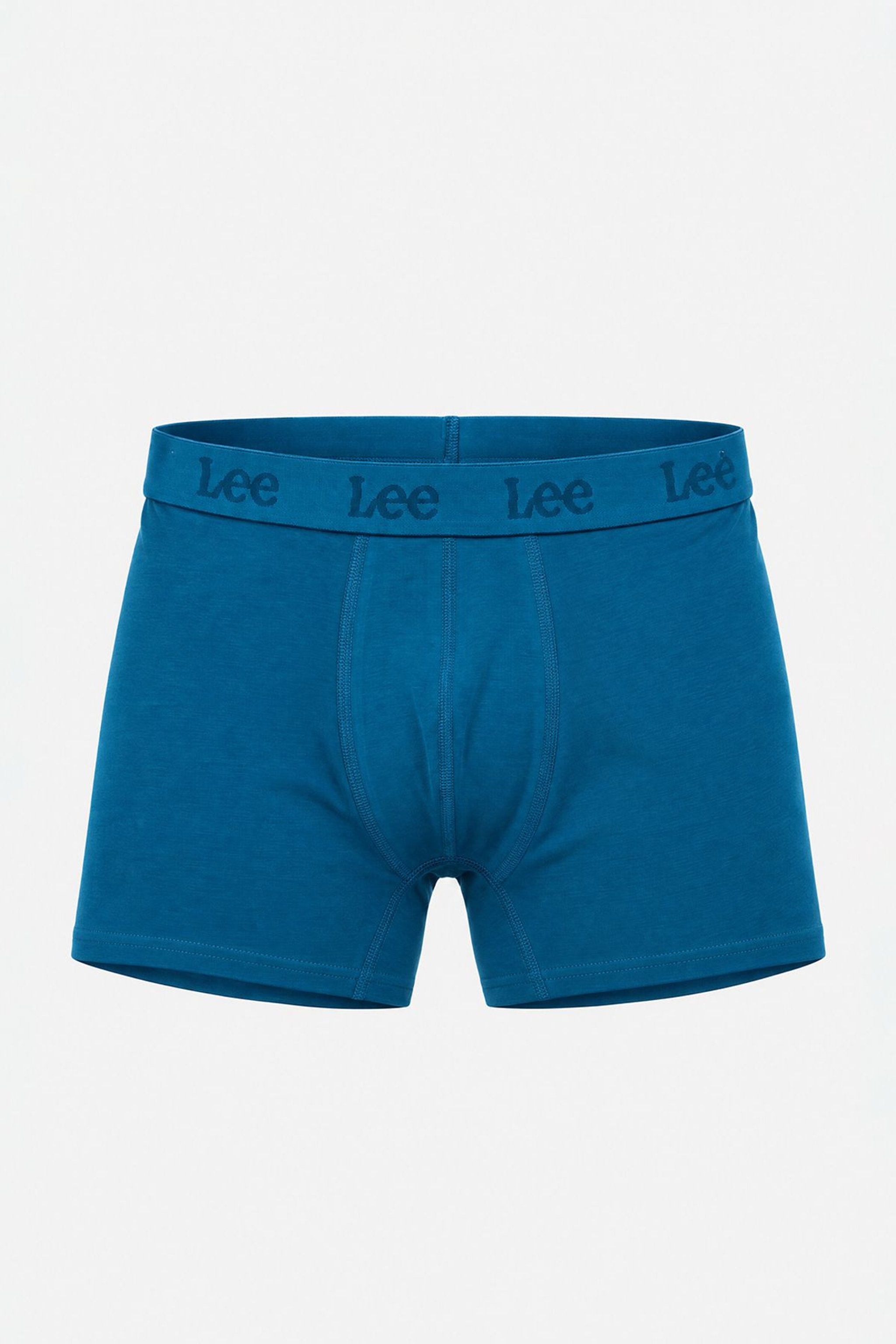 Regular Fit Normal Kesim Mavi Tekli Boxer - Blue-L2710261400