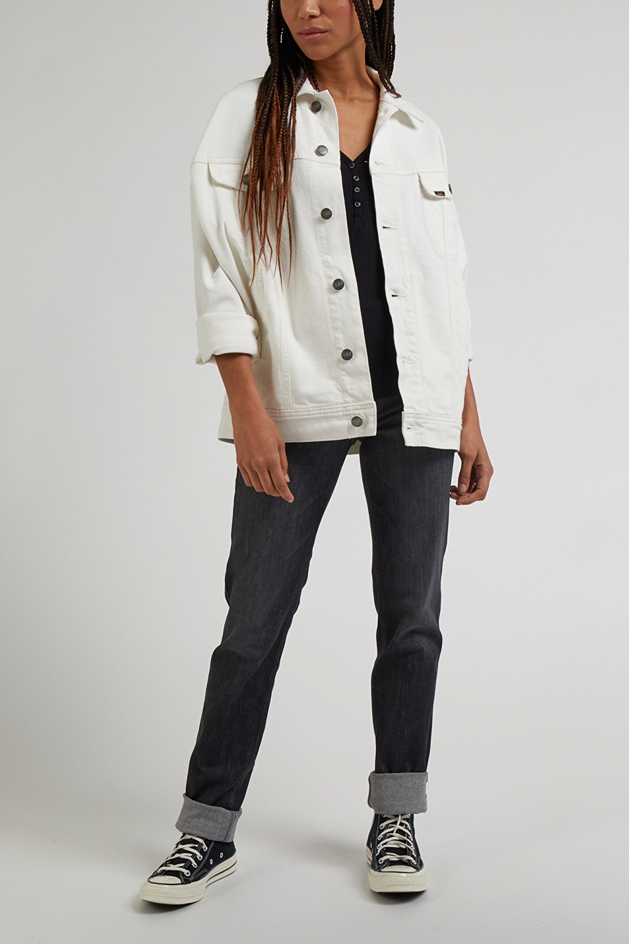 Marion Straight Fit Düz Kesim Normal Bel Esnek Jean Kot Pantolon - Middle Of The Night-L301GSB42 (görsel 2)