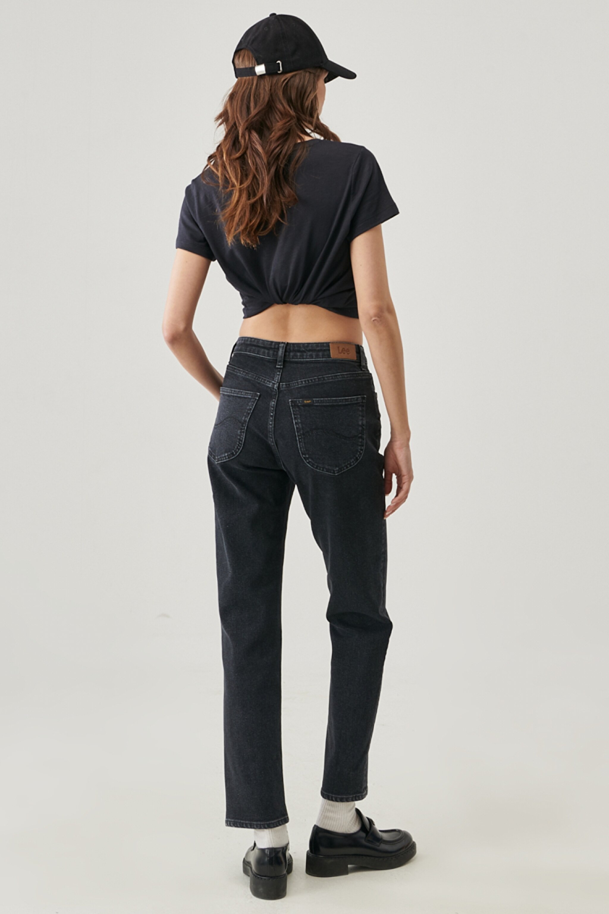Carol Regular Straight Fit Yüksek Bel Esnek Jean Kot Pantolon - Visual Ashton-L30UORLQ (görsel 7)