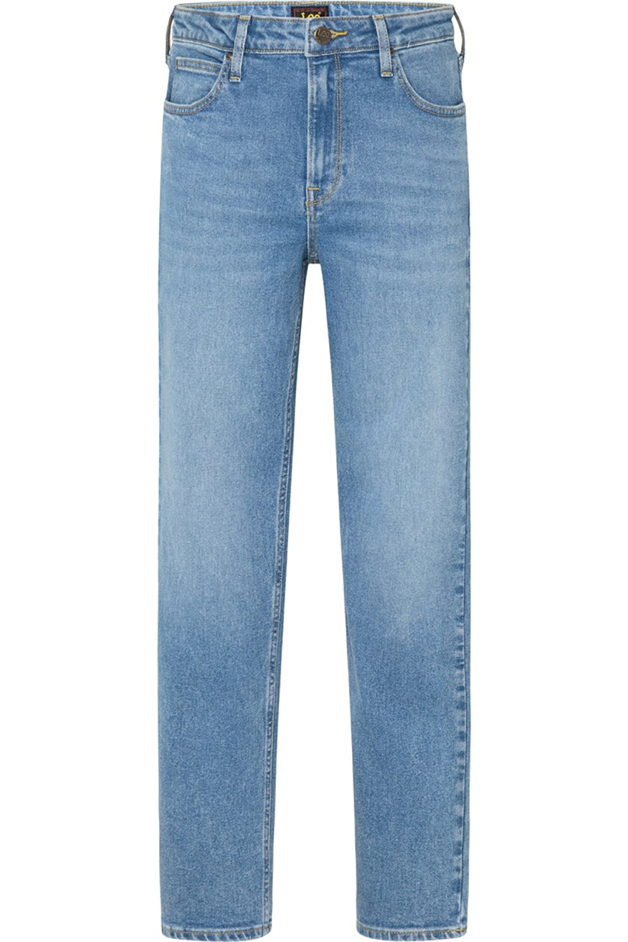 Carol Regular Straight Fit Yüksek Bel Esnek Jean Kot Pantolon - Light Luna-L30UTLYX (görsel 6)