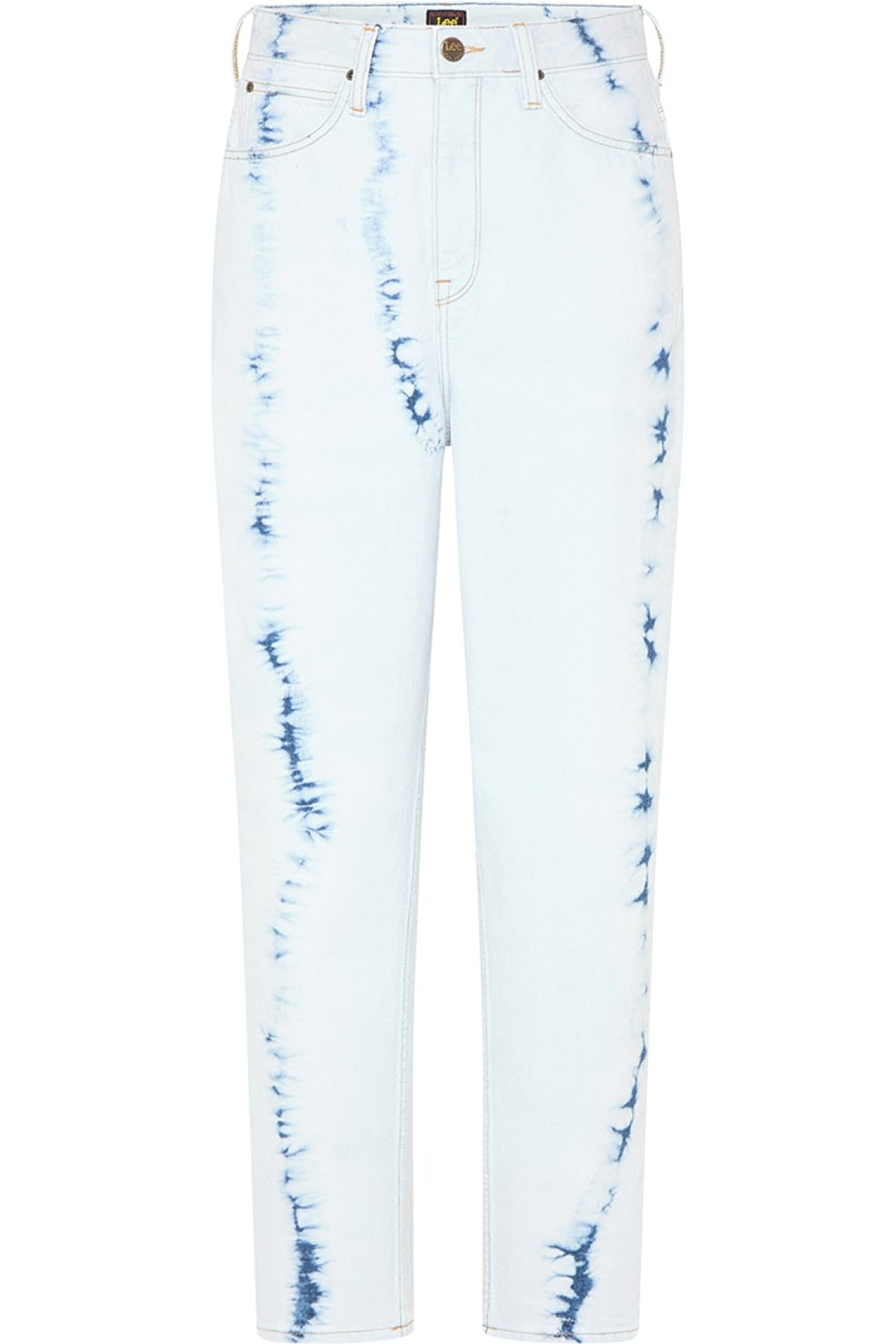Stella Tapered Fit Denim Esnek Jean Kot Pantolon - 90's Acid-L31JGAOL (görsel 6)