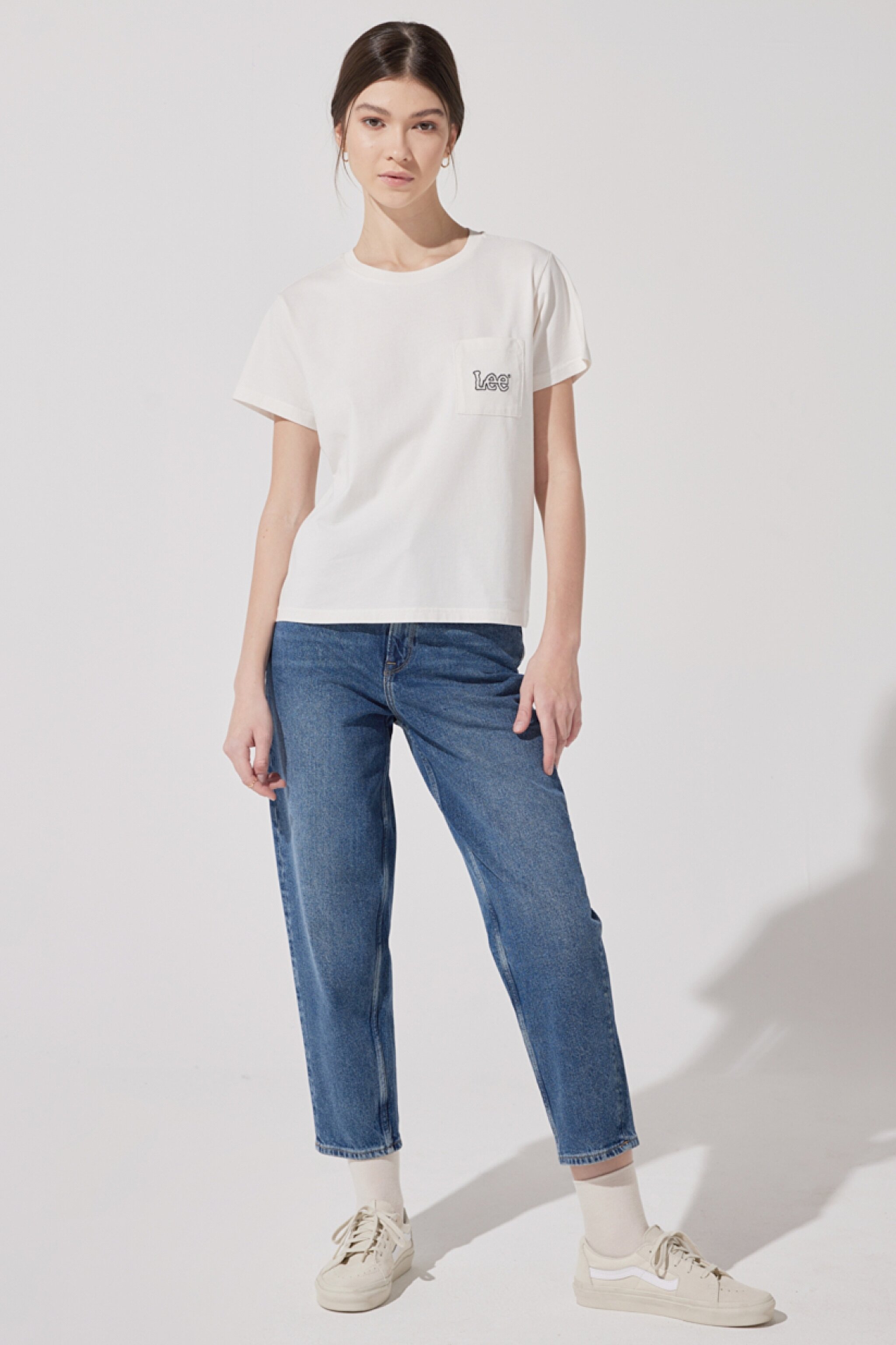 Stella Tapered Fit Çok Yüksek Bel Esnek Jean Pantolon - Dark Ruby-L31JMWDU (görsel 3)