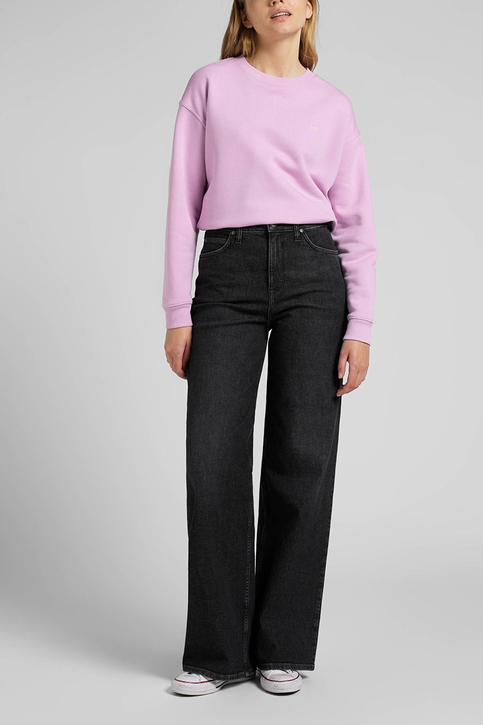 Stella A Line Fit Yüksek Bel Geniş Paça Jean Kot Pantolon - Ash-L31SCOKC (görsel 2)