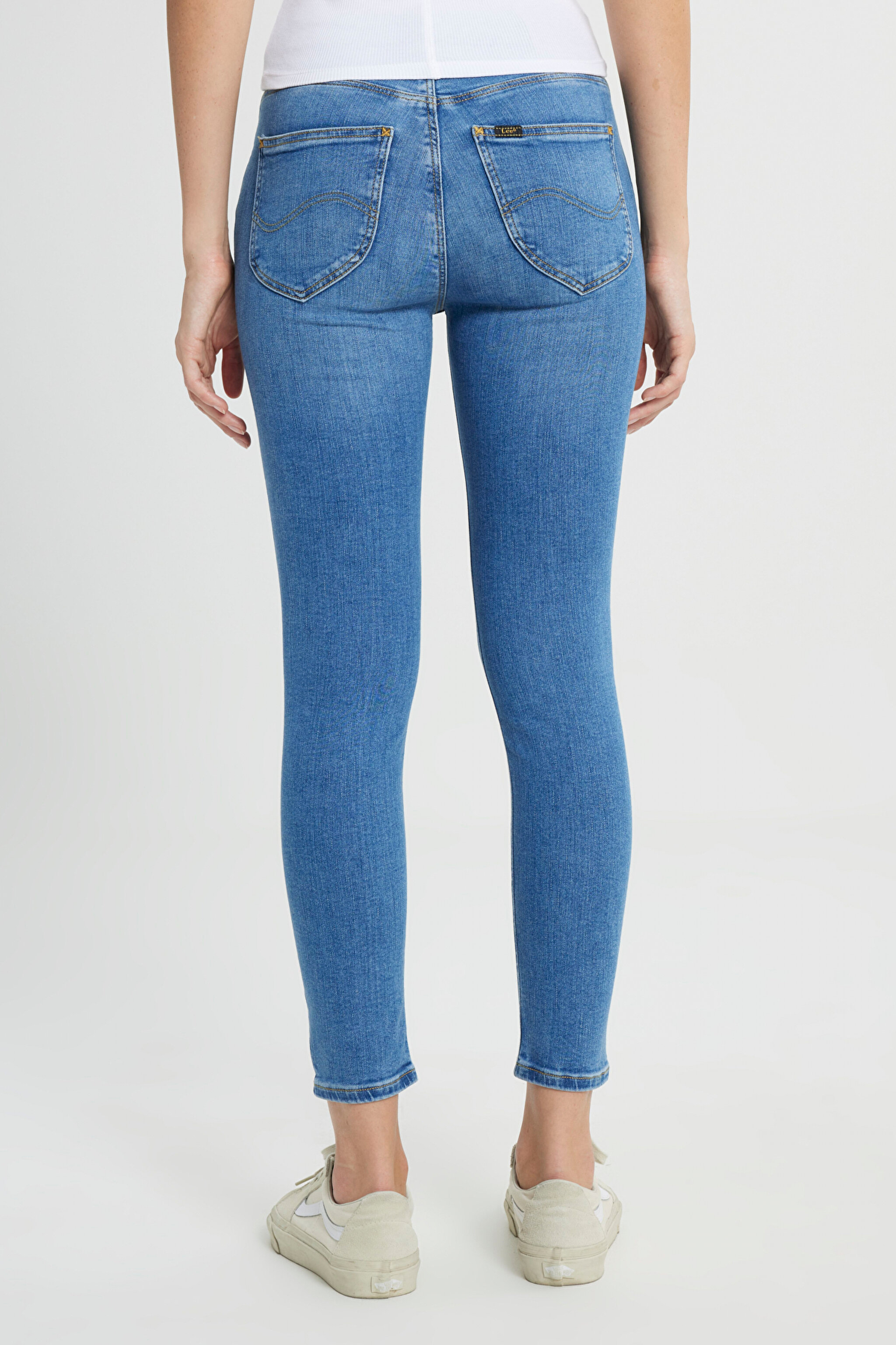 Forever Skinny Fit Dar Kesim Yüksek Bel Esnek Jean Kot Pantolon - In A Trance-L32SOVD44 (görsel 4)