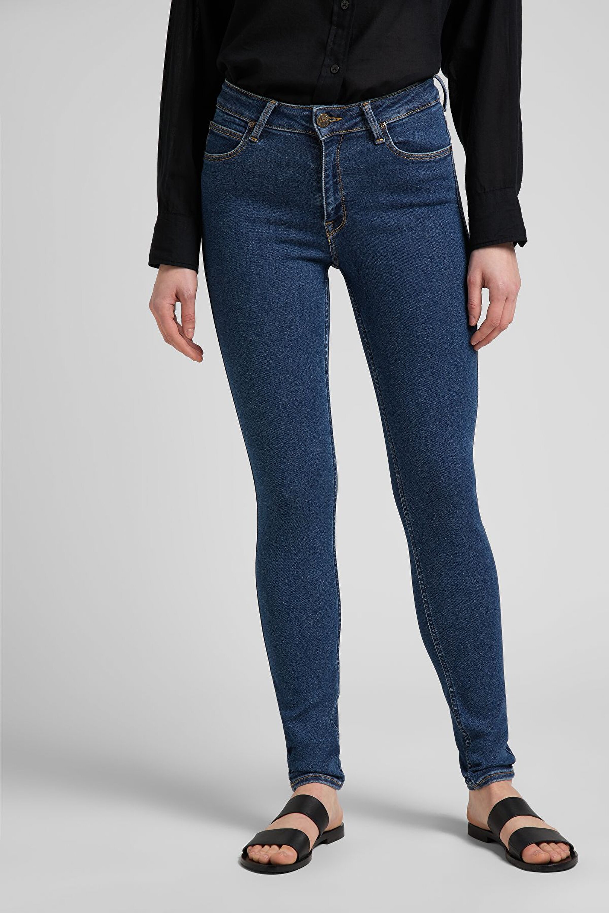 Forever Skinny Fit Dar Kesim Yüksek Bel Jean Kot Pantolon