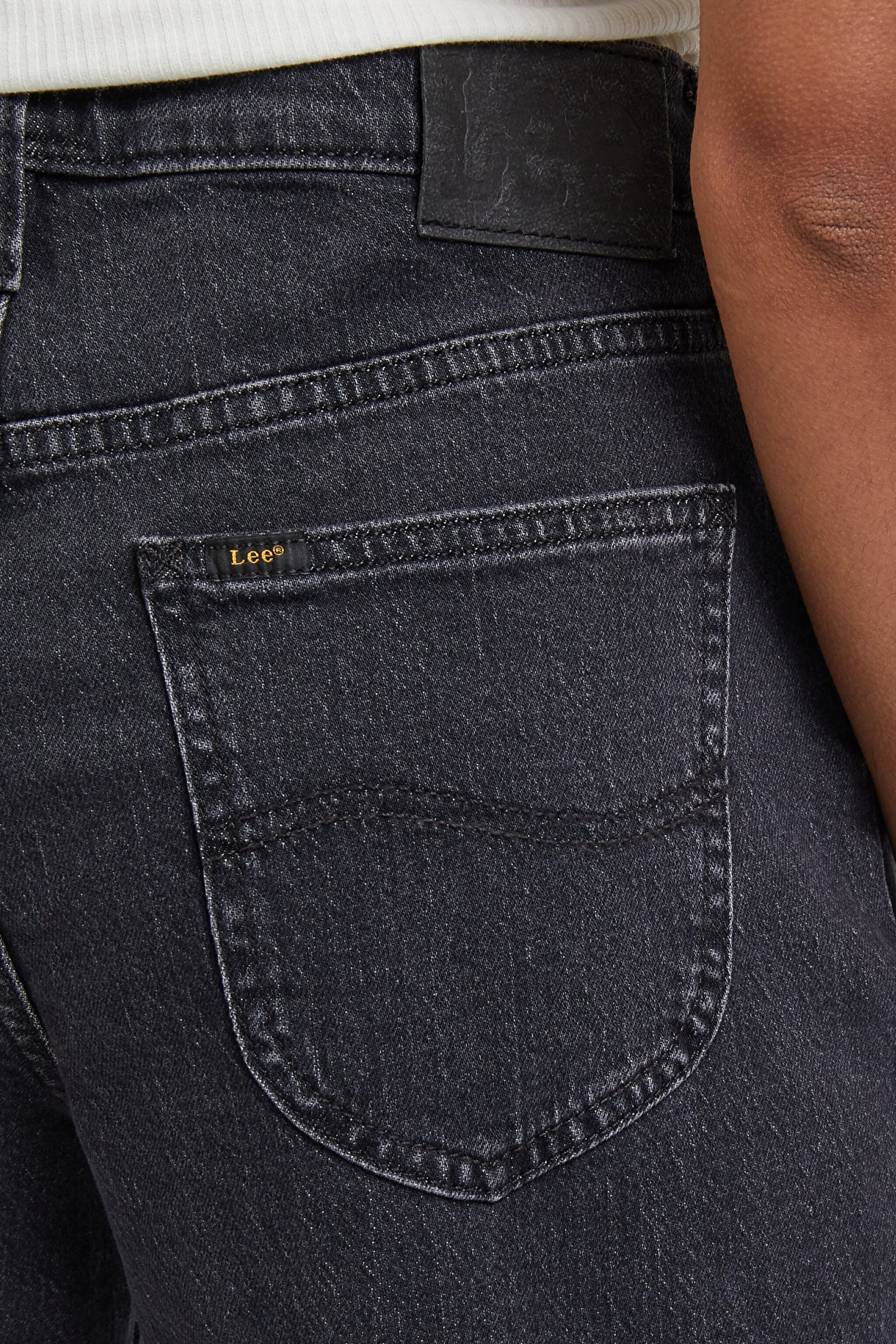 Jane Straigt Fit Düz Kesim Normal Bel Esnek Jean Kot Pantolon - Evening Dark-L34QBBB34 (görsel 4)