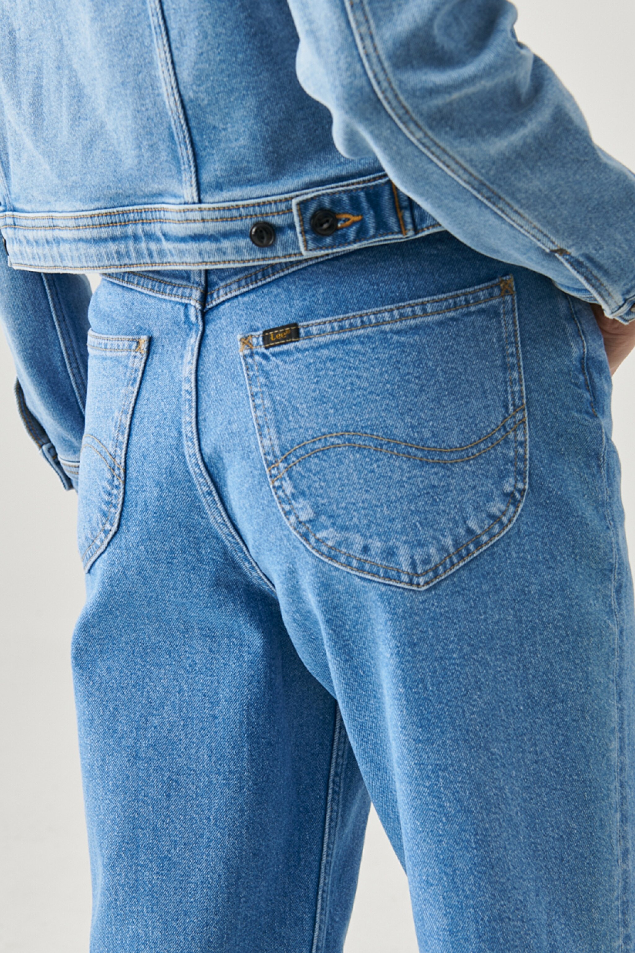 Regular Fit Rahat Kesim Jean Kot Ceket - Light Worn-L54MSQXN (görsel 6)