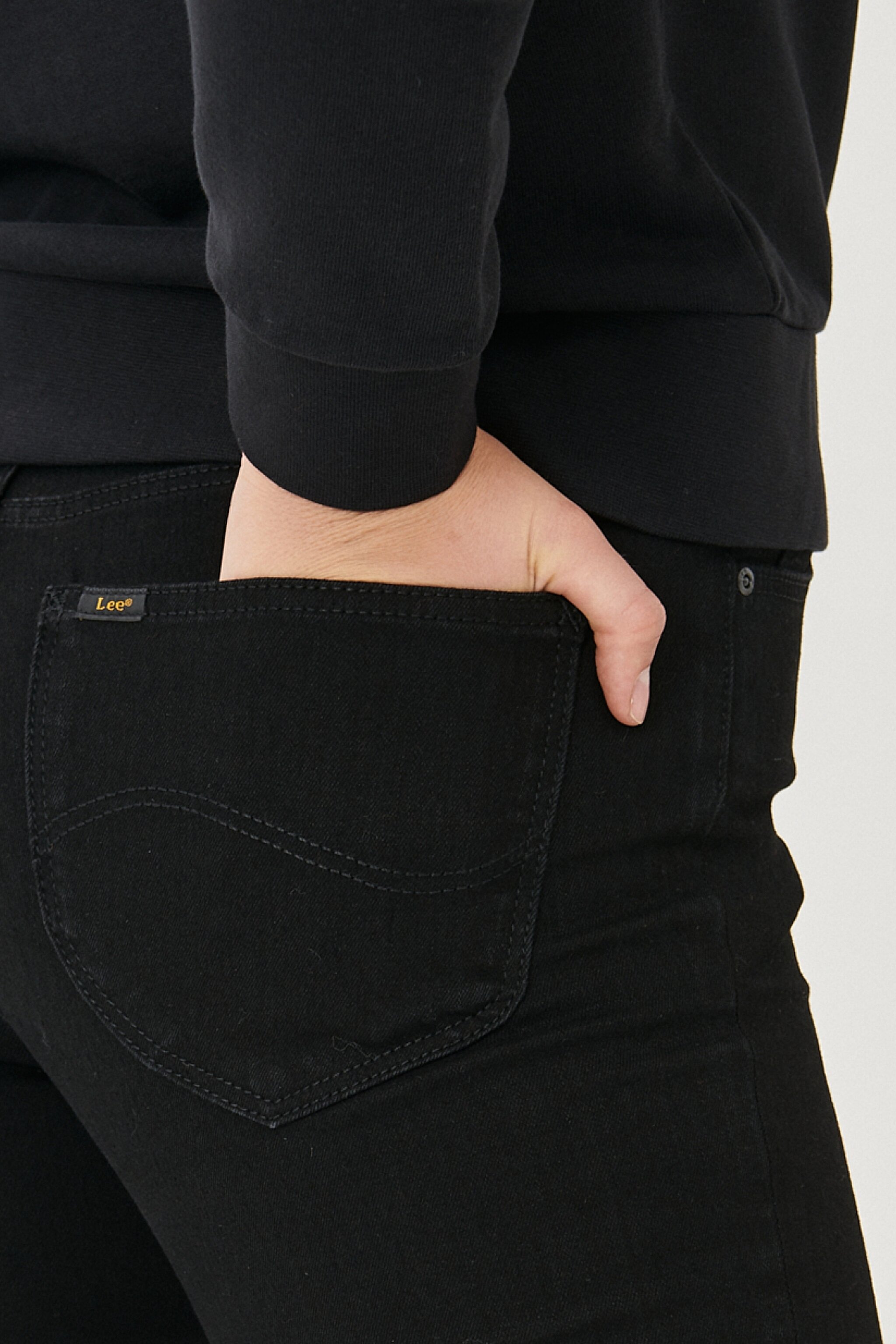 Scarlett High Skinny Fit Yüksek Bel Jean Pantolon - Black-L626002001 (görsel 4)