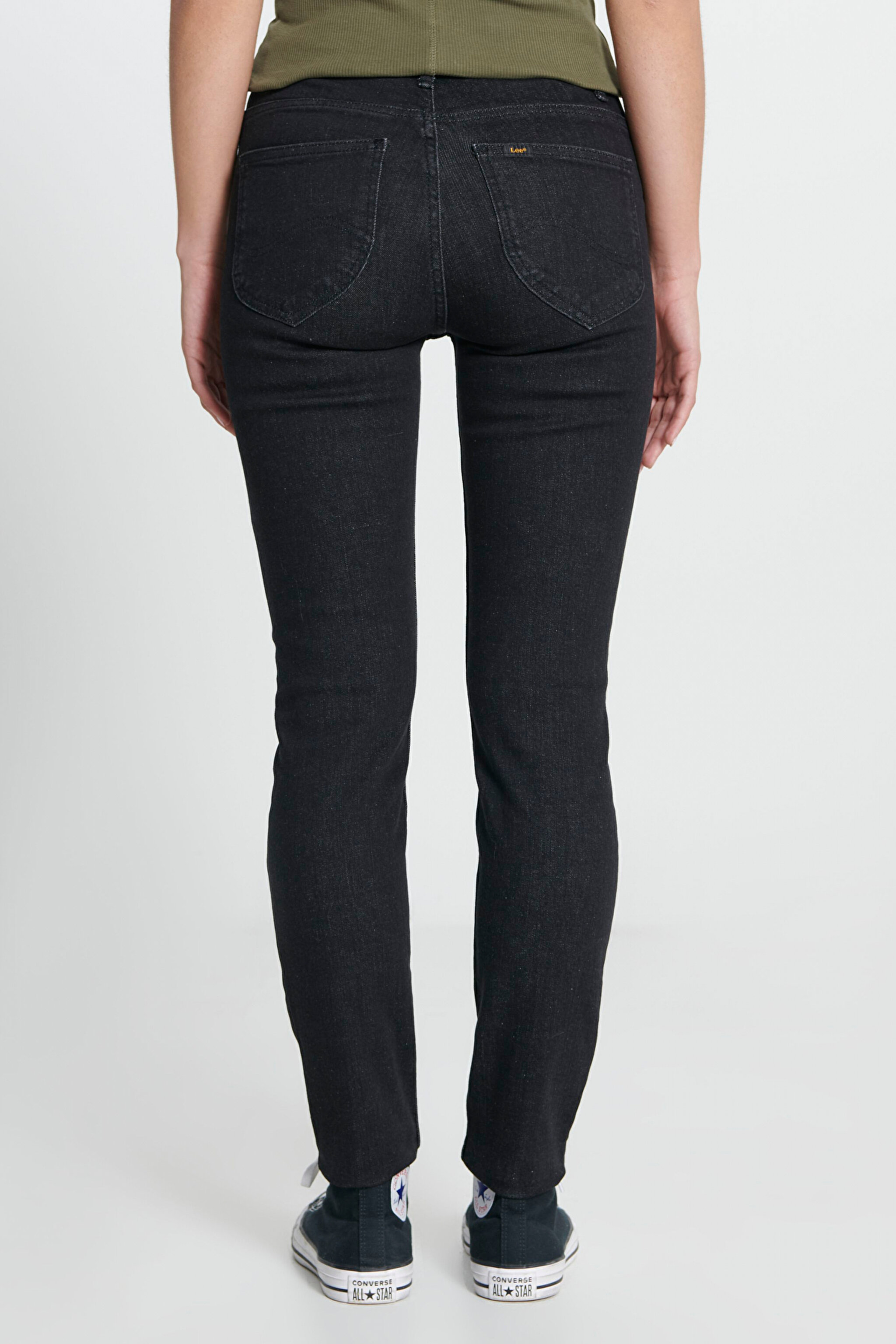 Scarlett High Rise Skinny Fit Dar Kesim Yüksek Bel Esnek Jean Kot Pantolon - Rinse-L62602236 (görsel 6)