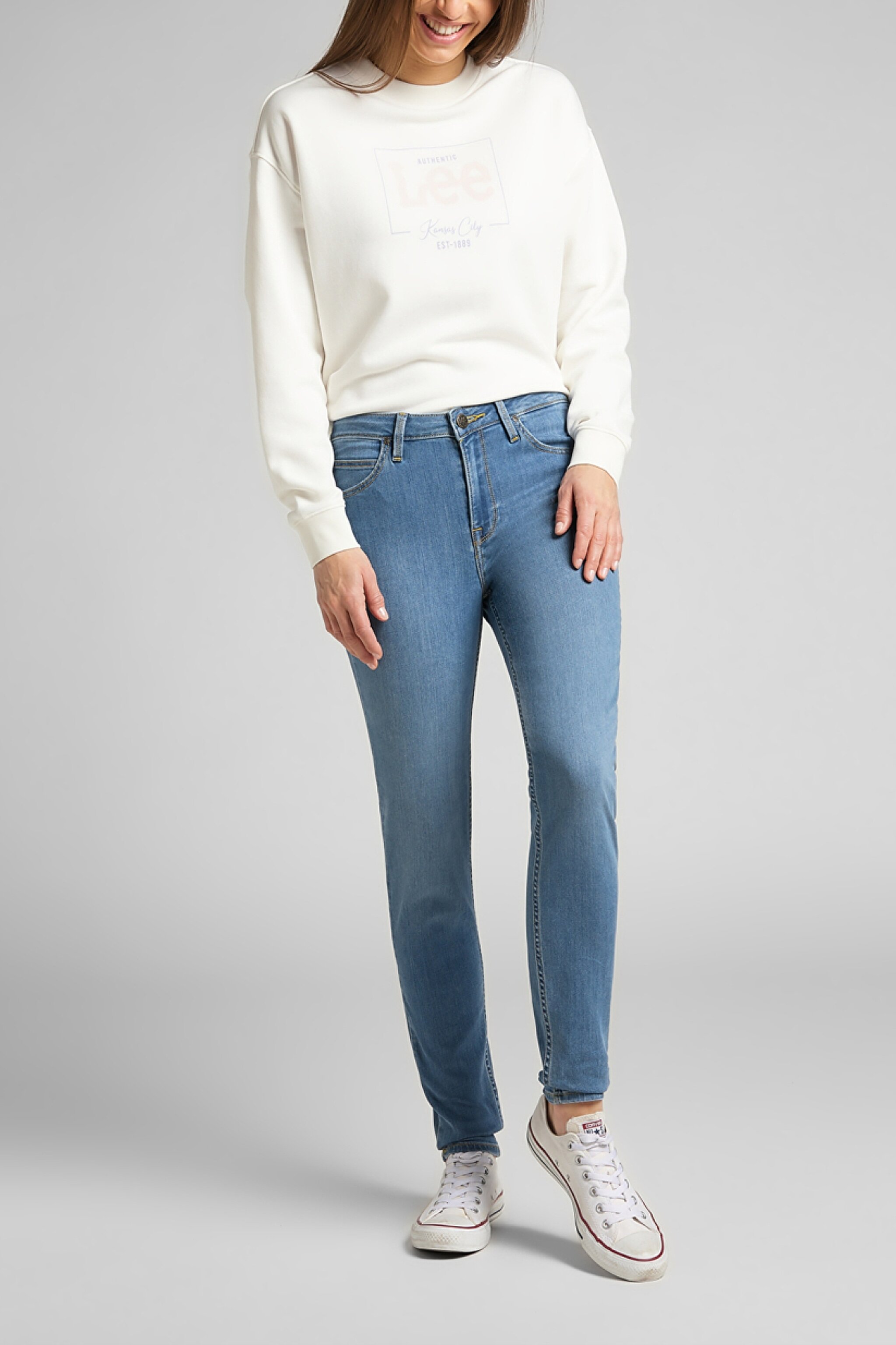 Scarlett Skinny Fit Dar Kesim Yüksek Bel Esnek Jean Kot Pantolon