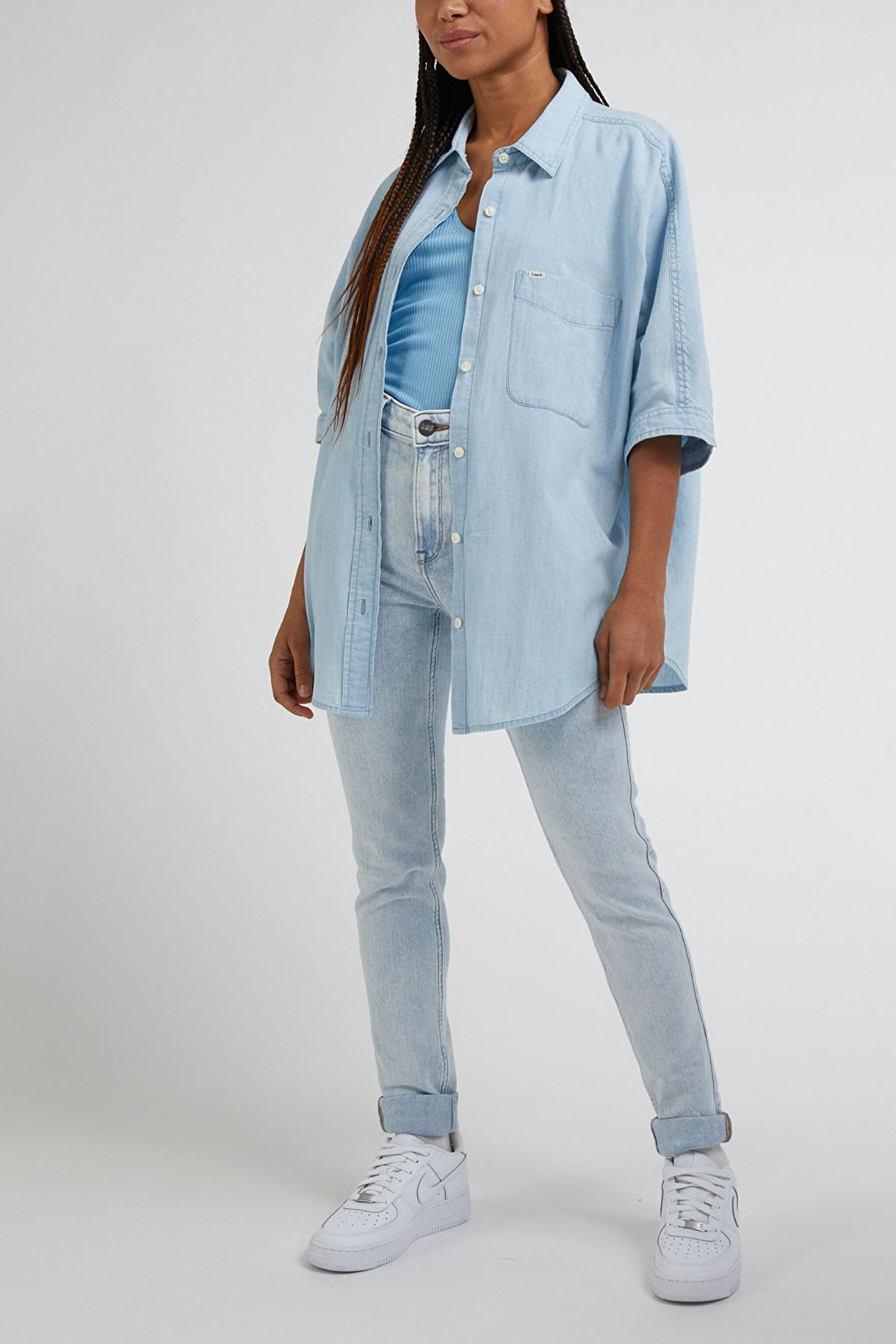 Scarlett Skinny Fit Dar Kesim Yüksek Bel Esnek Jean Kot Pantolon - Soft Levels-L626GWC36 (görsel 2)