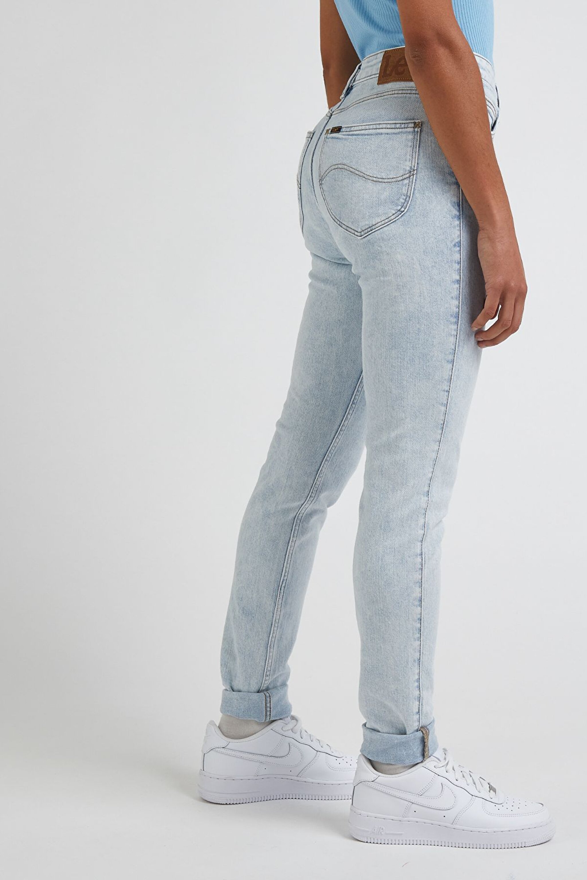 Scarlett Skinny Fit Dar Kesim Yüksek Bel Esnek Jean Kot Pantolon - Soft Levels-L626GWC36 (görsel 3)