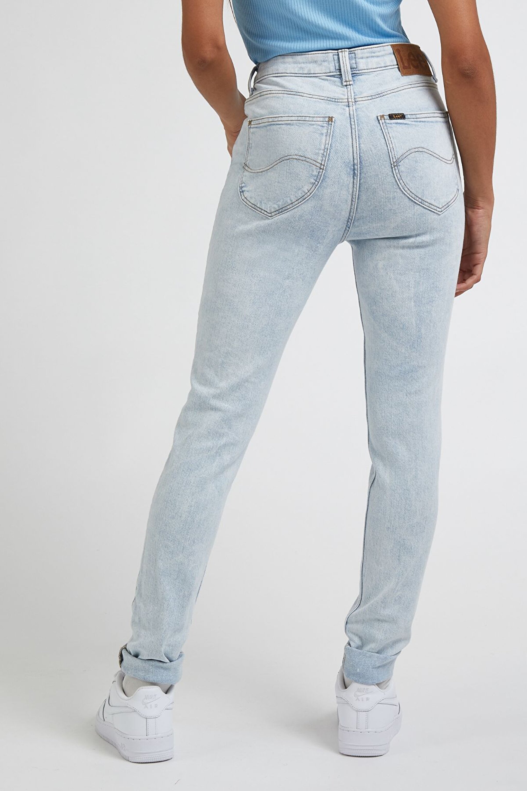 Scarlett Skinny Fit Dar Kesim Yüksek Bel Esnek Jean Kot Pantolon - Soft Levels-L626GWC36 (görsel 4)