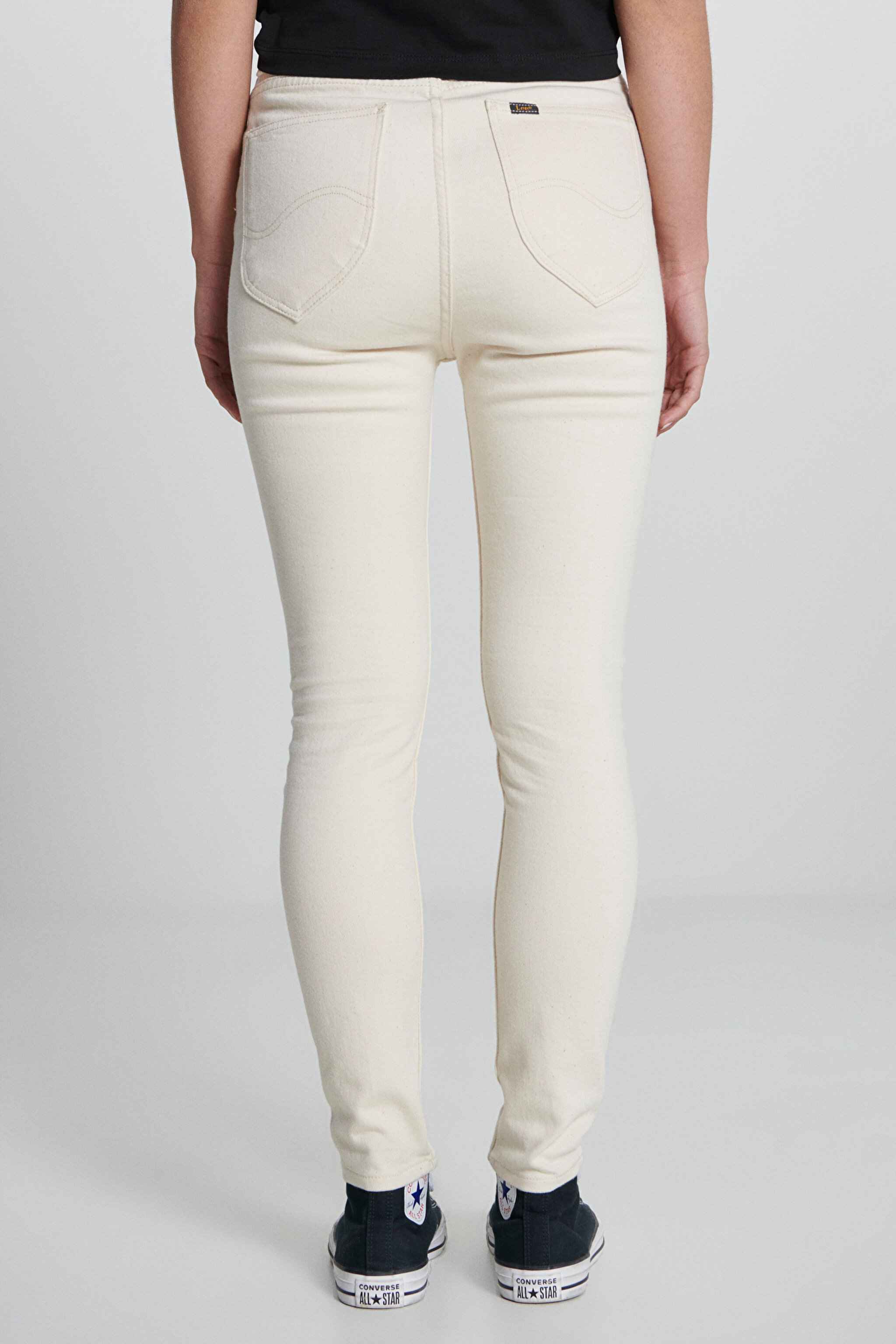 Scarlett Skinny Fit Dar Kesim Yüksek Bel Esnek Jean Kot Pantolon - Raw-L626TP49 (görsel 5)