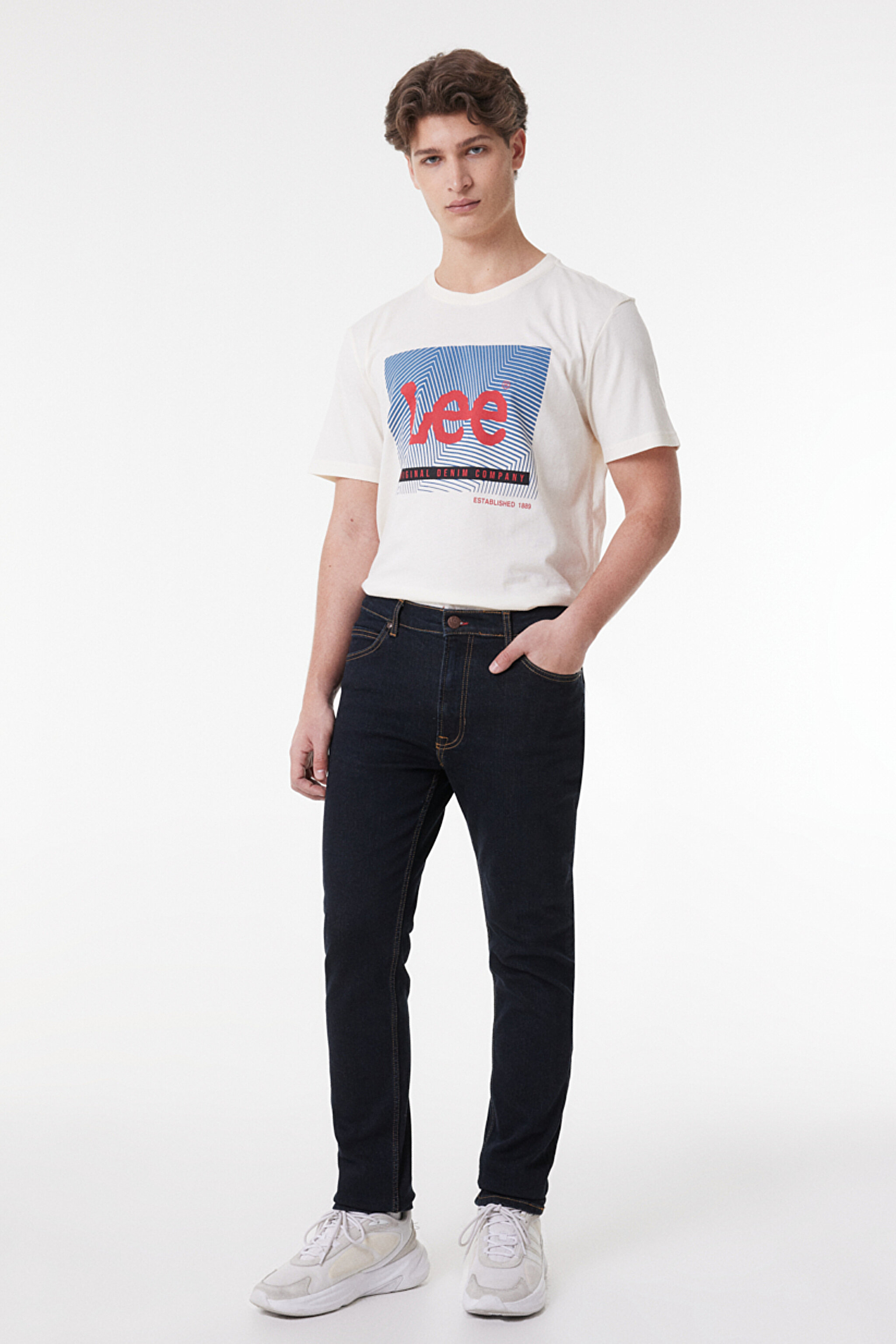Rider Slim Fit Dar Kesim Normal Bel Esnek Jean Kot Pantolon