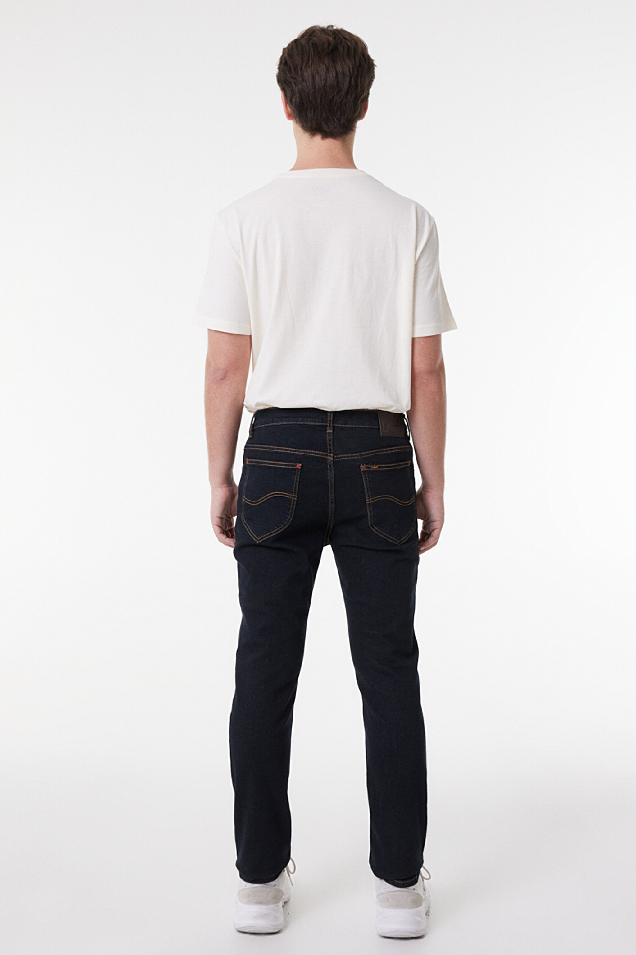 Rider Slim Fit Dar Kesim Normal Bel Esnek Jean Kot Pantolon - Rinse-L70105536 (görsel 3)