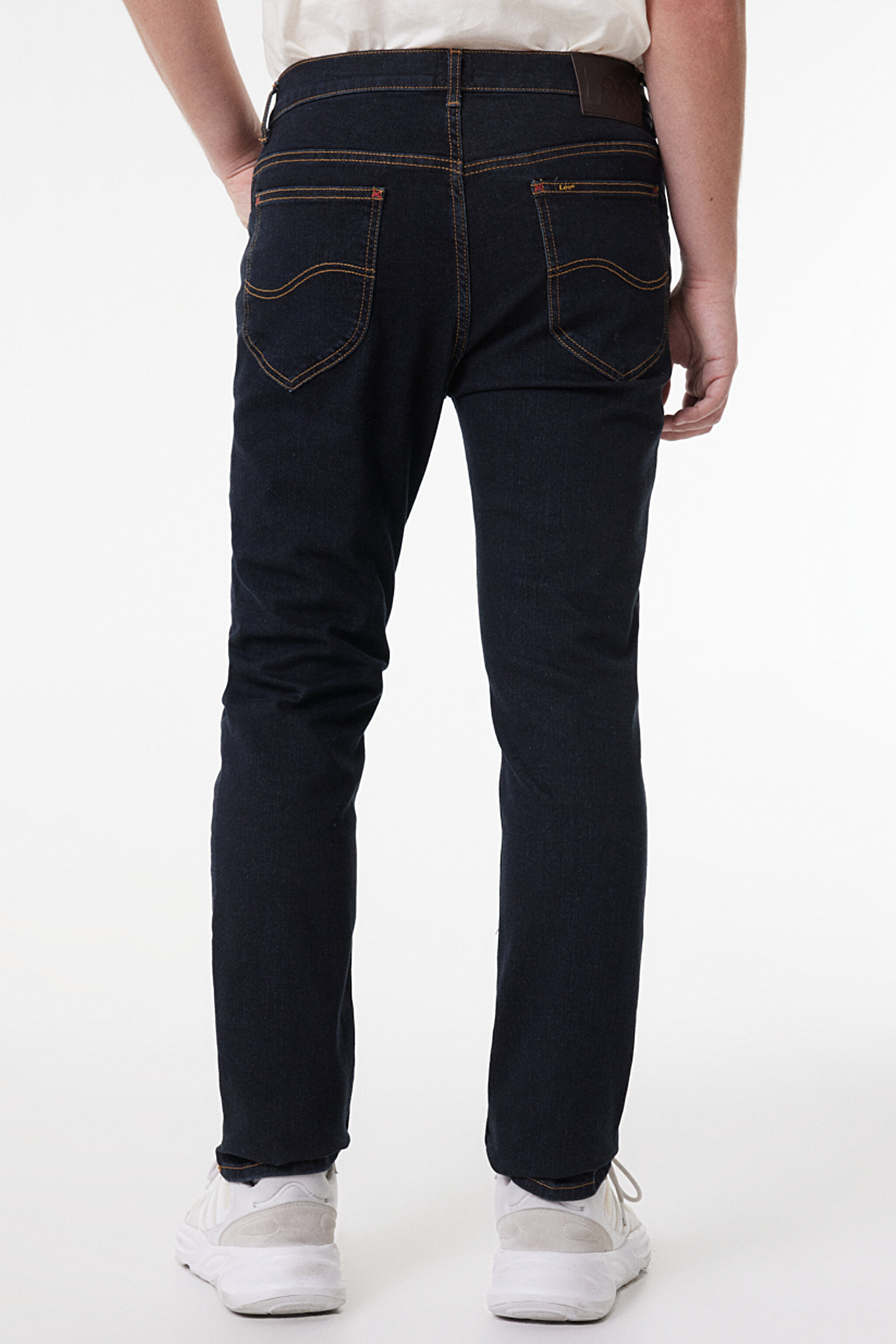 Rider Slim Fit Dar Kesim Normal Bel Esnek Jean Kot Pantolon - Rinse-L70105536 (görsel 4)