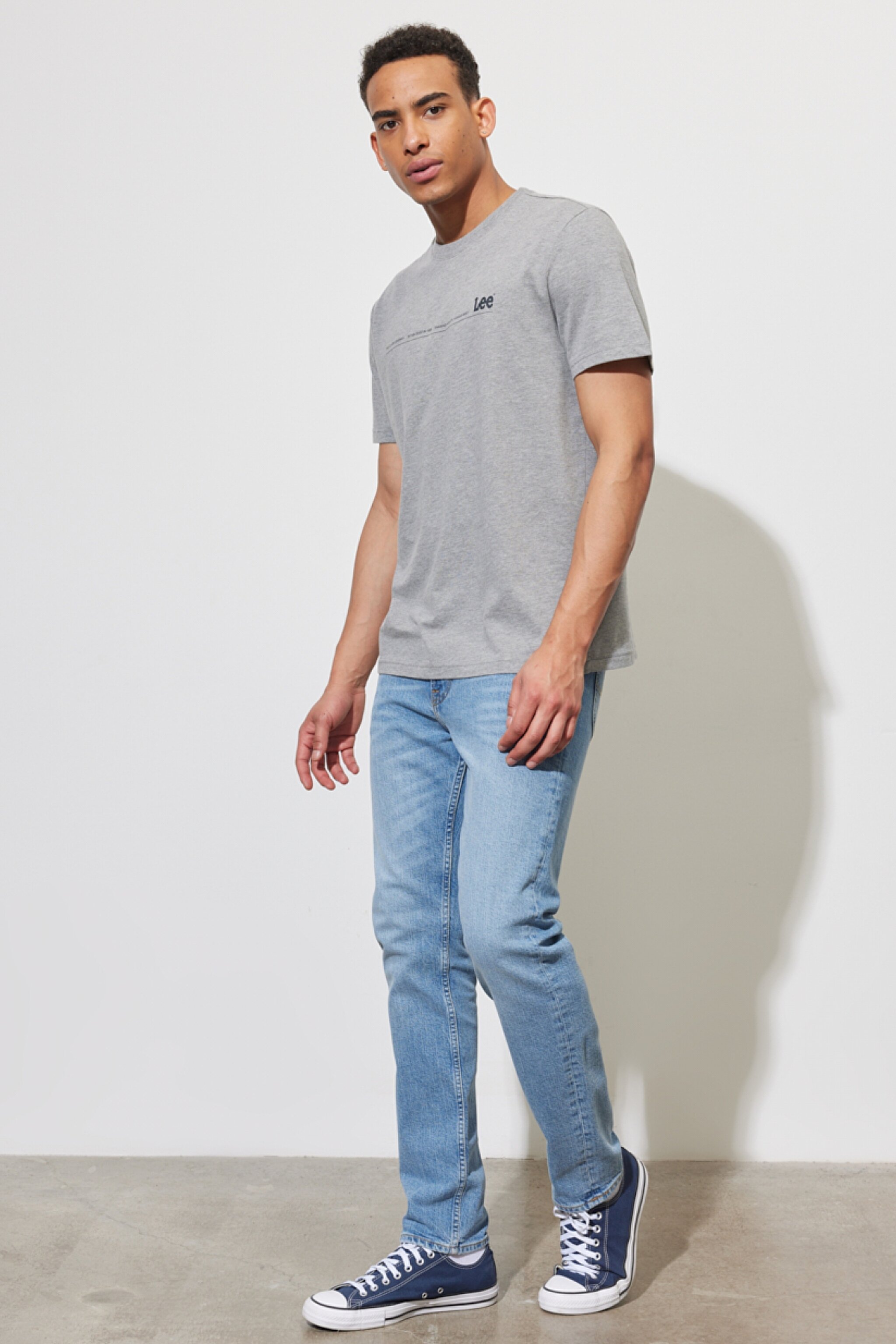 Rider Slim Fit Dar Kesim Normal Bel Esnek Jean Kot Pantolon - Lt Used Marvin-L701KNMB (görsel 3)