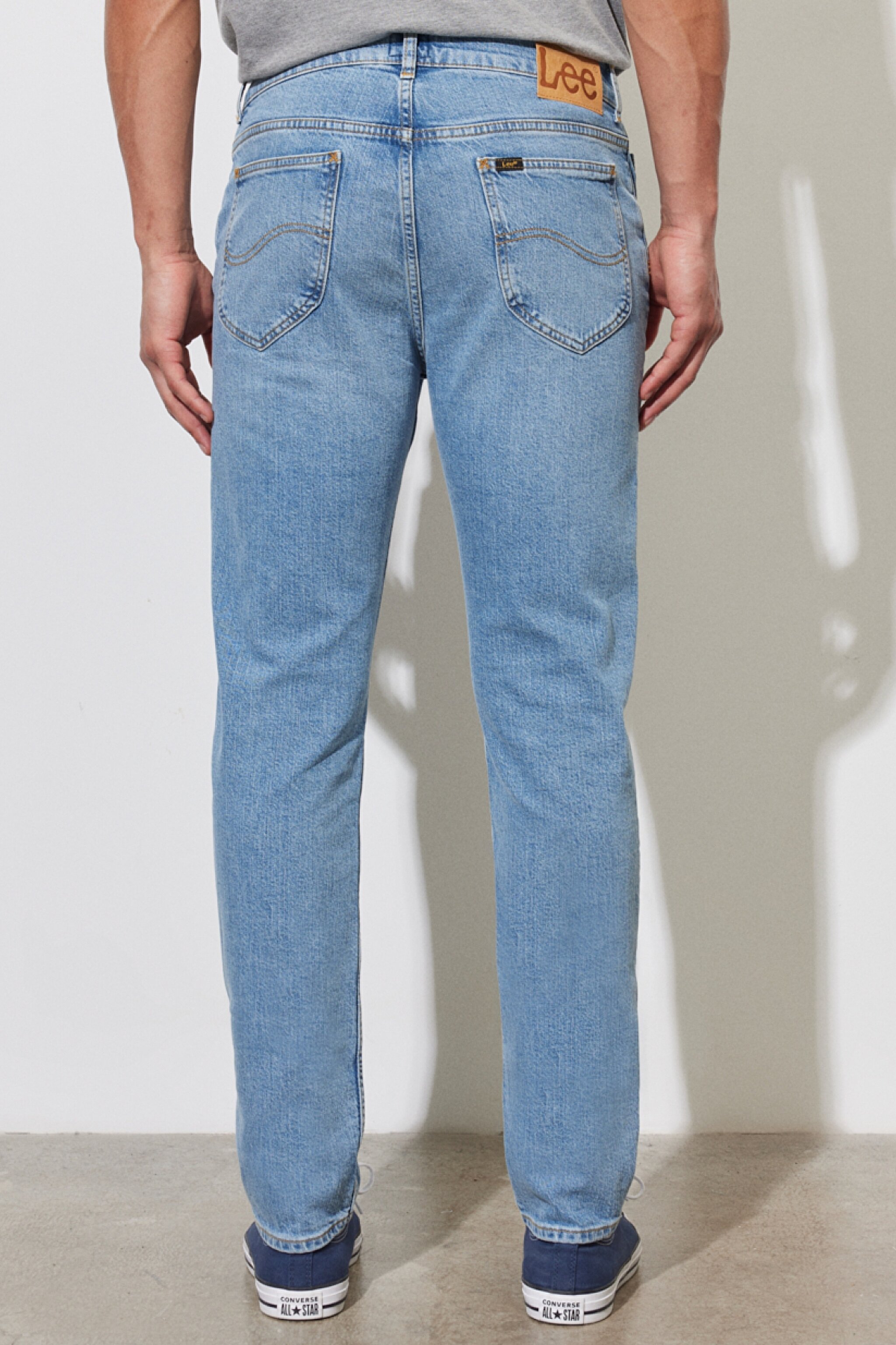 Rider Slim Fit Dar Kesim Normal Bel Esnek Jean Kot Pantolon - Lt Used Marvin-L701KNMB (görsel 6)