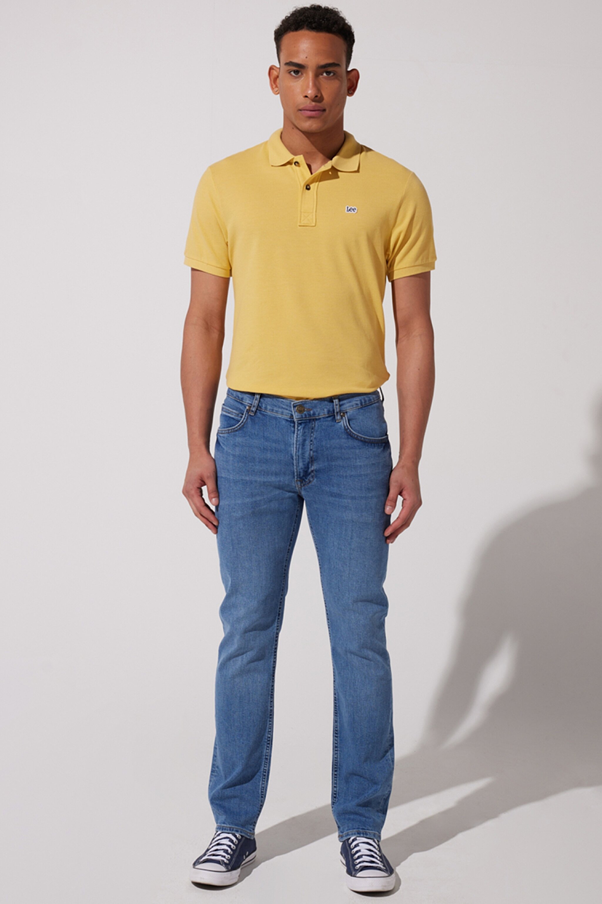 Daren Straight Fit Normal Bel Mavi Esnek Jean Kot Pantolon - Fade Out-L706011C19 (görsel 2)