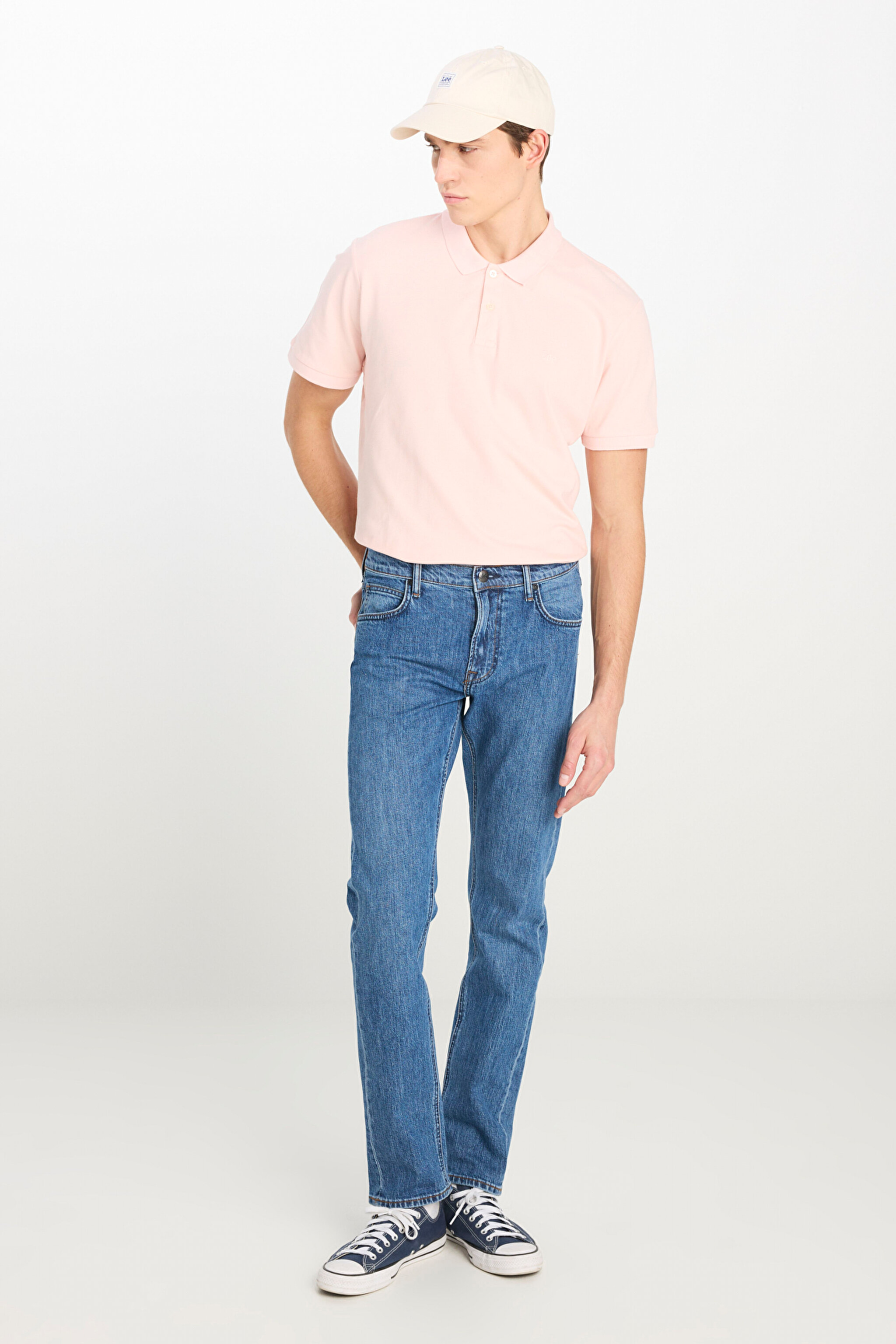 Daren Regular Fit Normal Kesim Normal Bel Düz Paça Pamuklu Esnek İndigo Jean Denim Pantolon