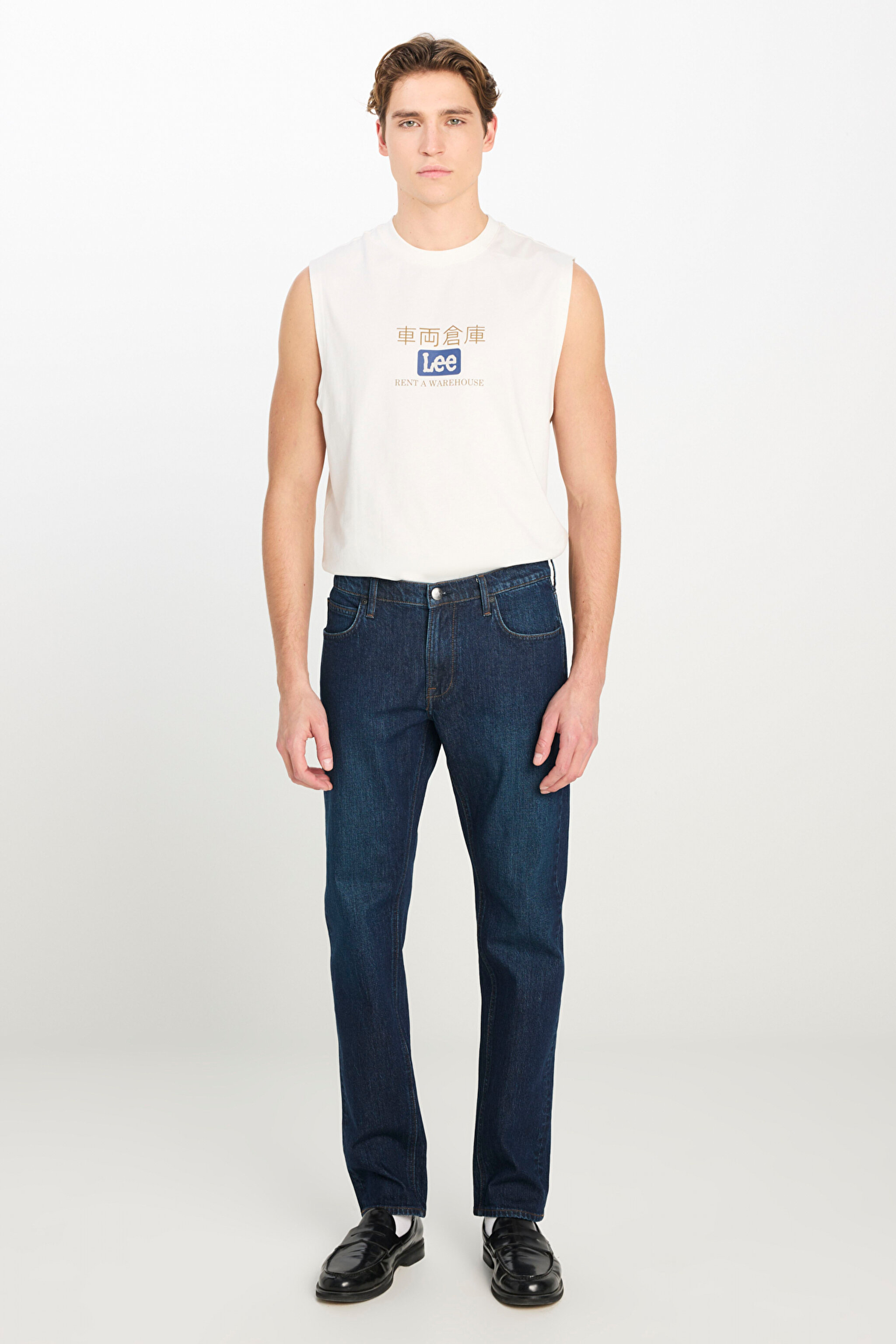 Daren Regular Fit Normal Kesim Normal Bel Koyu Mavi Pamuklu Esnek Jean Pantolon